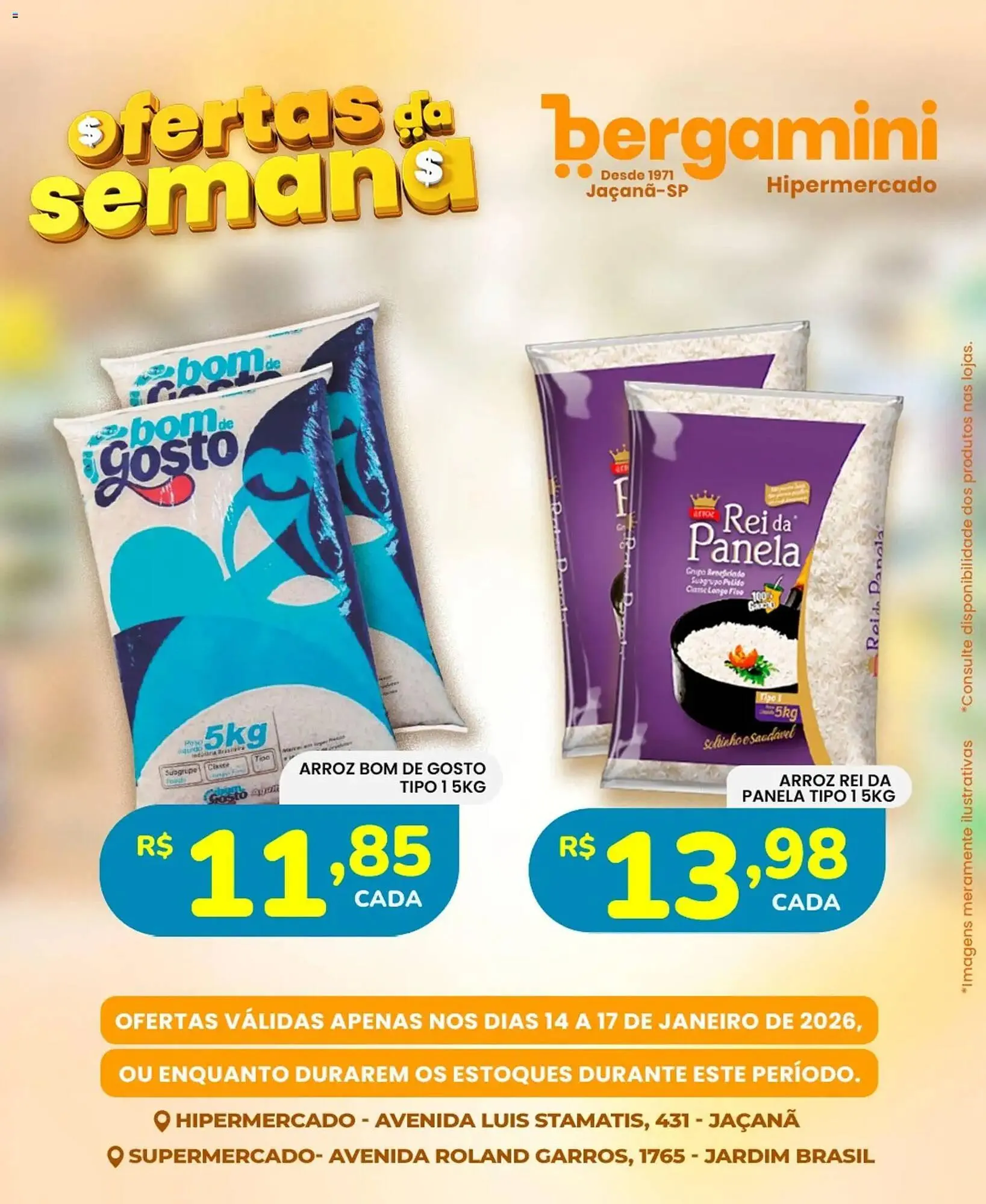 Encarte de Catálogo Supermercado Bergamini 14 de janeiro até 17 de janeiro 2026 - Pagina 5