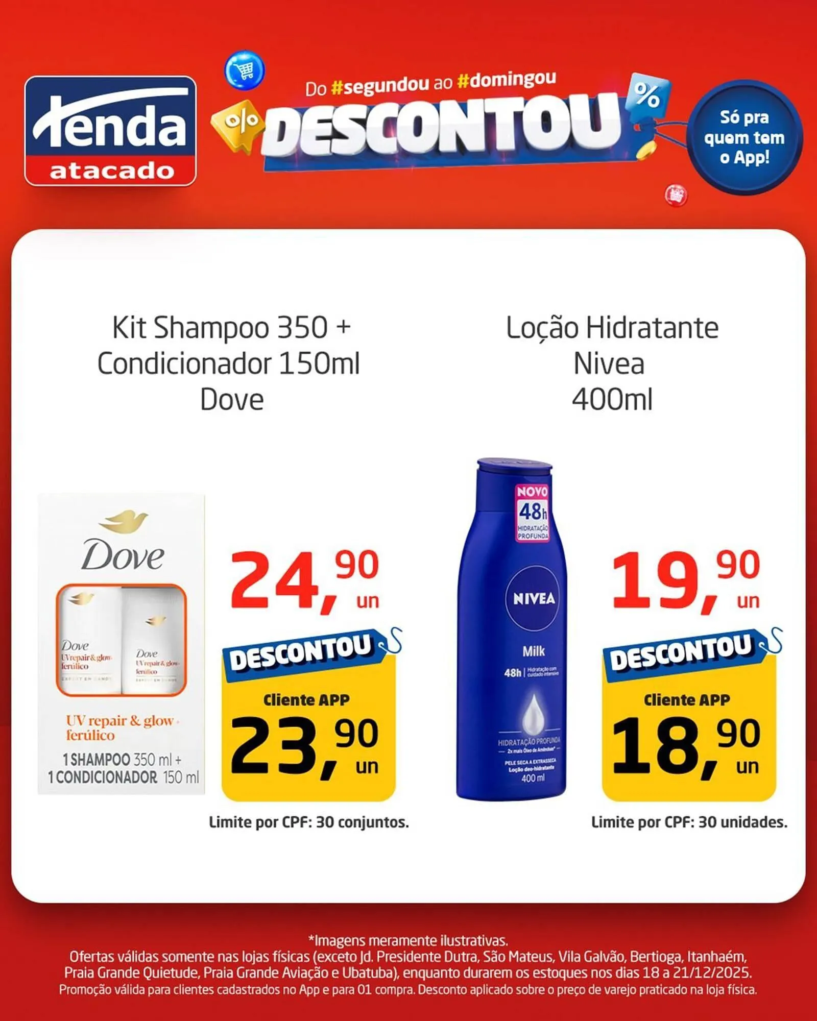 Encarte de Folheto Tenda Atacado 19 de dezembro até 21 de dezembro 2025 - Pagina 7