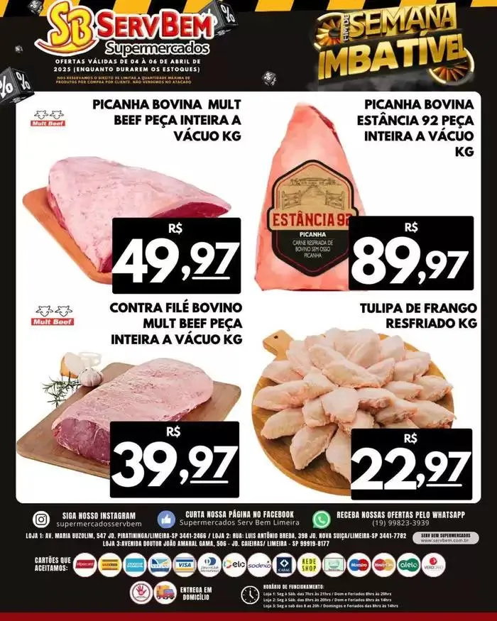 Encarte de Encarte ServBem 4 de abril até 6 de abril 2025 - Pagina 2