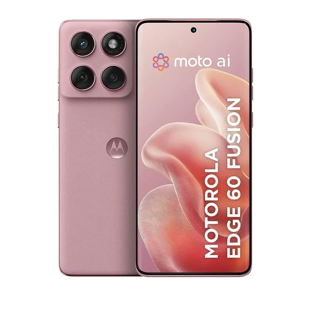 Celular Smartphone Motorola Edge 60 Fusion 5G 256Gb 8Gb - Rosa