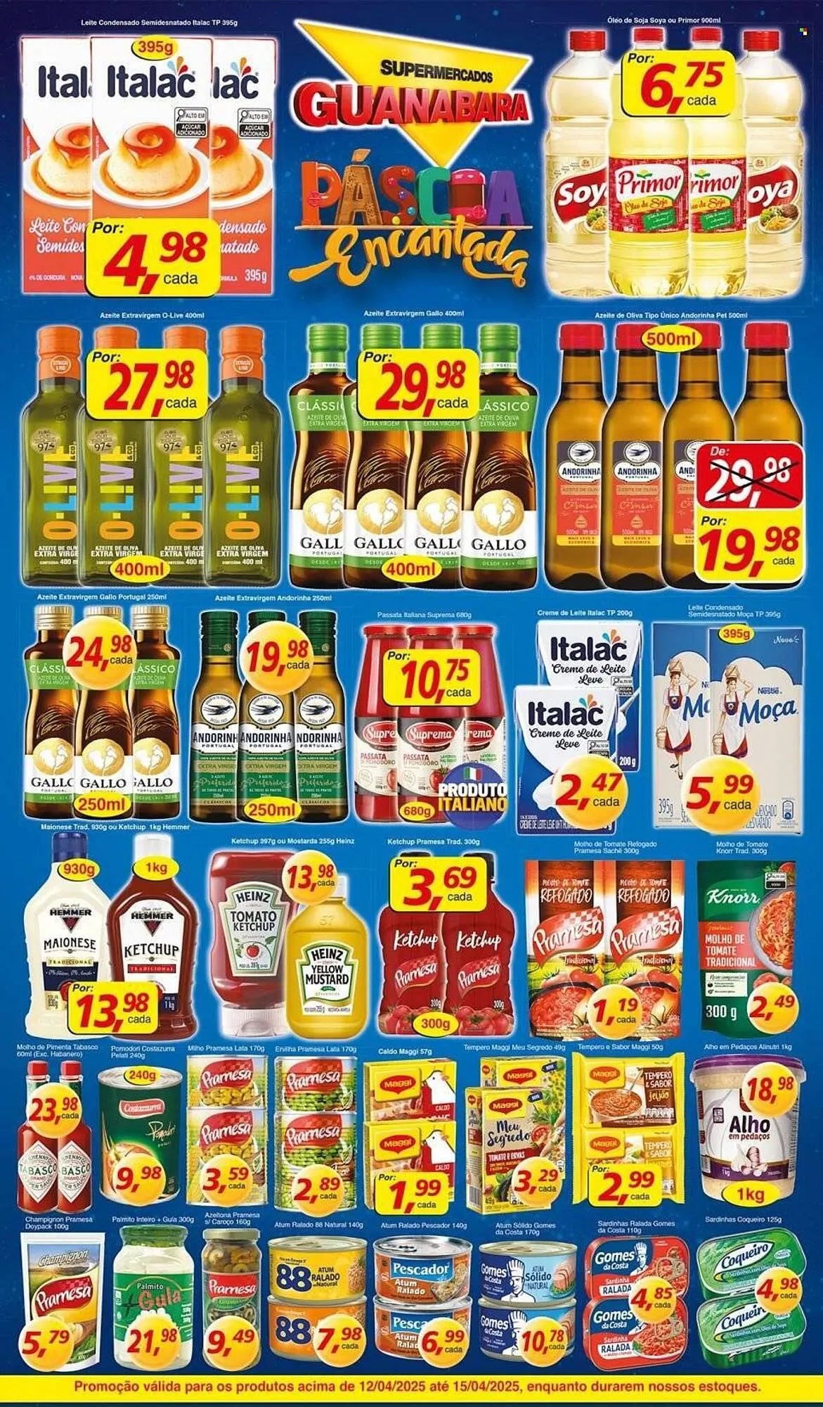Encarte de Catálogo Supermercados Guanabara 12 de abril até 16 de abril 2025 - Pagina 3