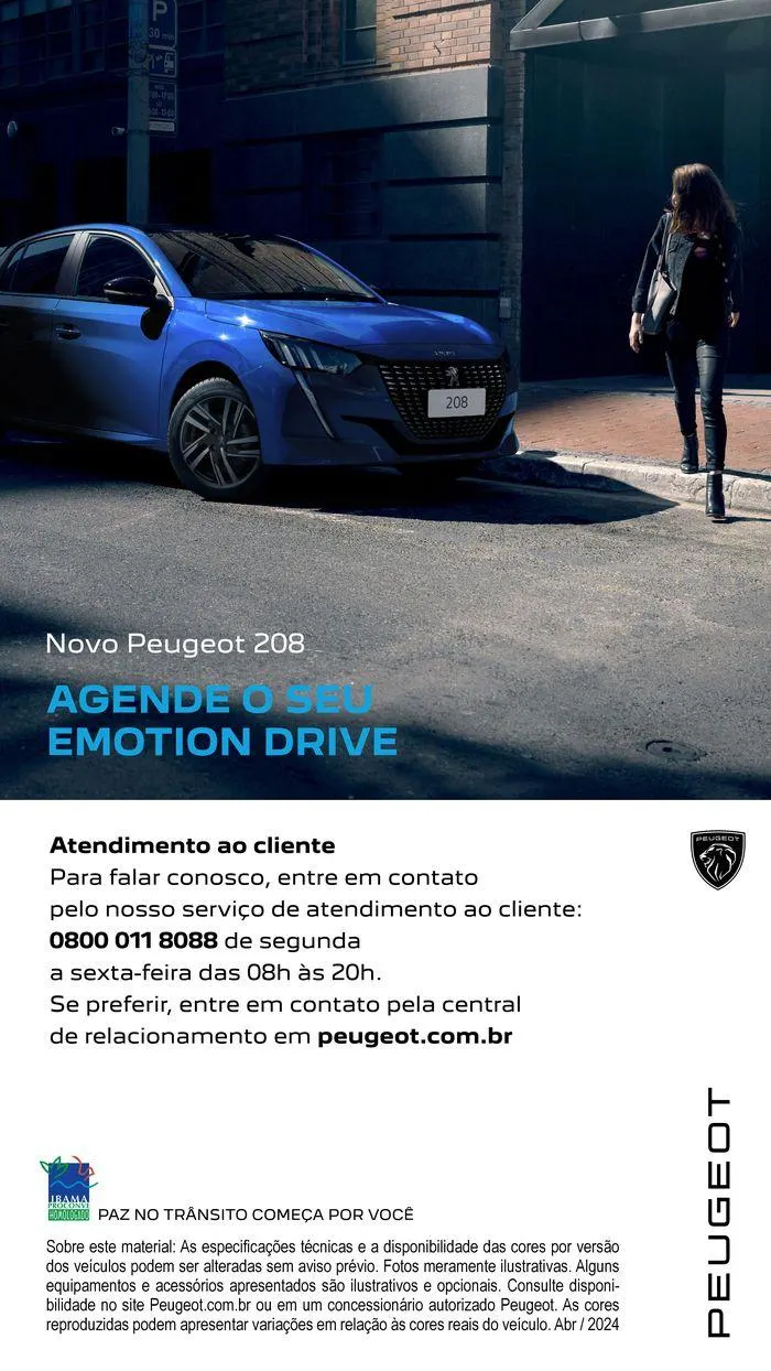 Encarte de PEUGEOT 208 ROADTRIP 18 de abril até 18 de abril 2025 - Pagina 19