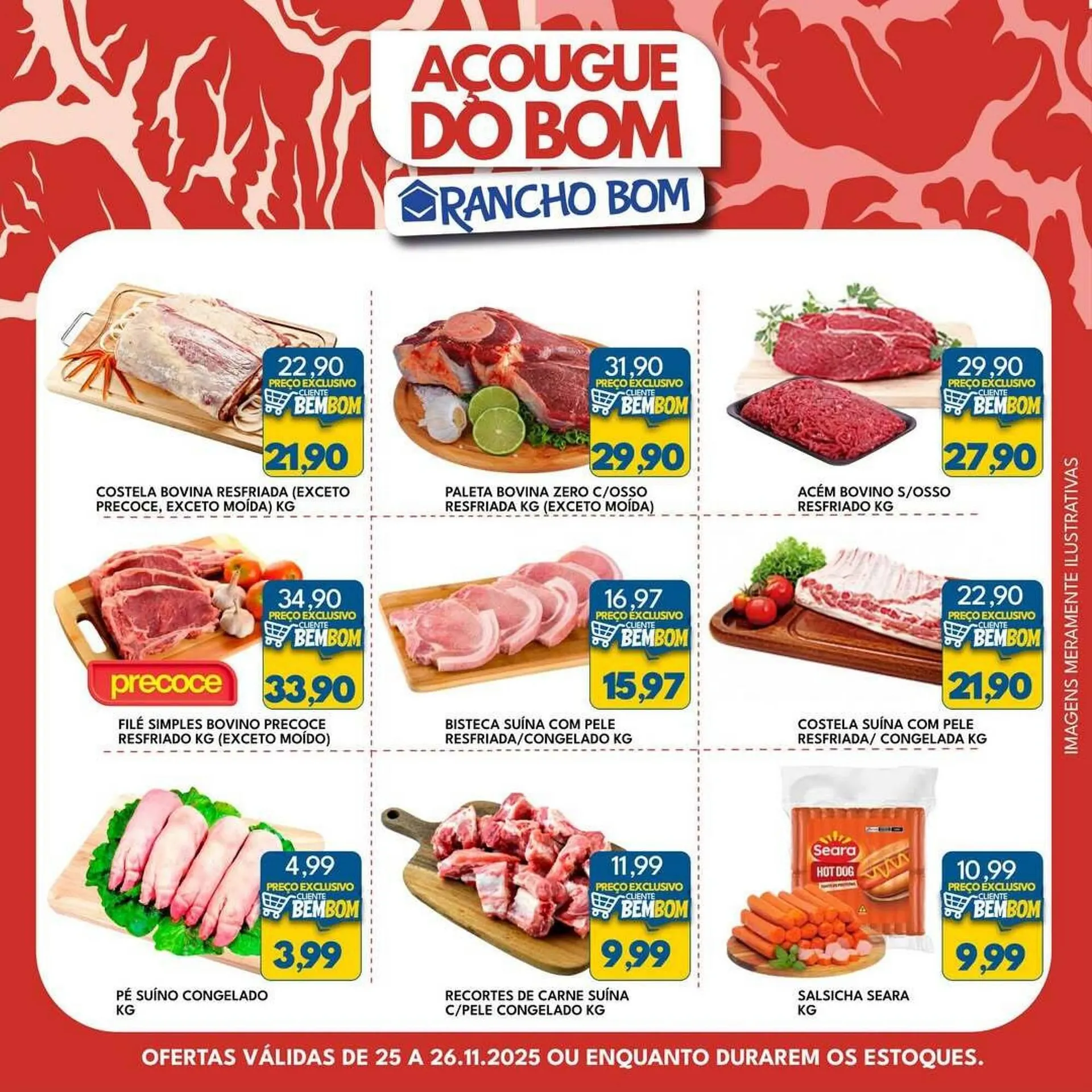 Encarte de Catálogo Rancho Bom Supermercados 25 de novembro até 26 de novembro 2025 - Pagina 1
