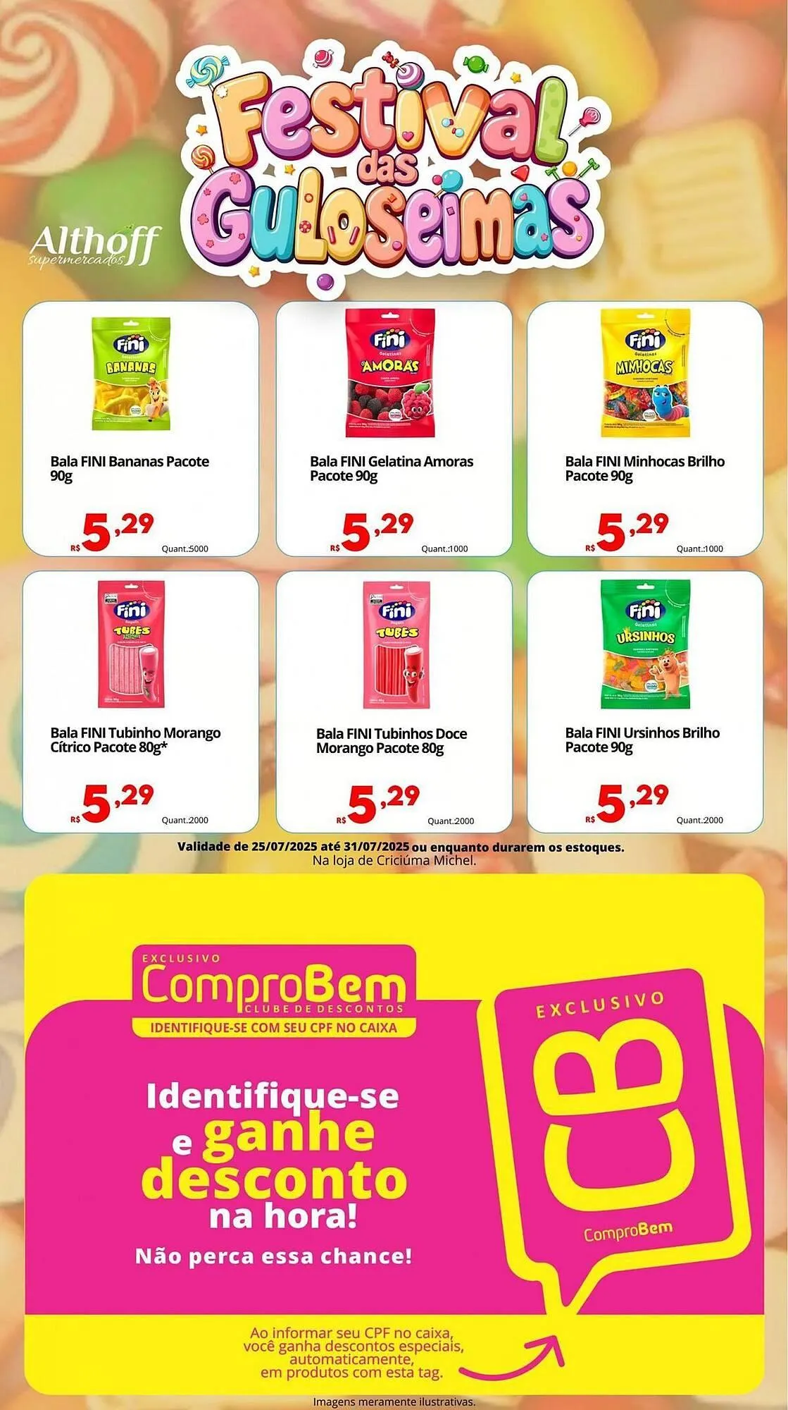 Encarte de Catálogo Althoff Supermercados 25 de julho até 31 de julho 2025 - Pagina 3