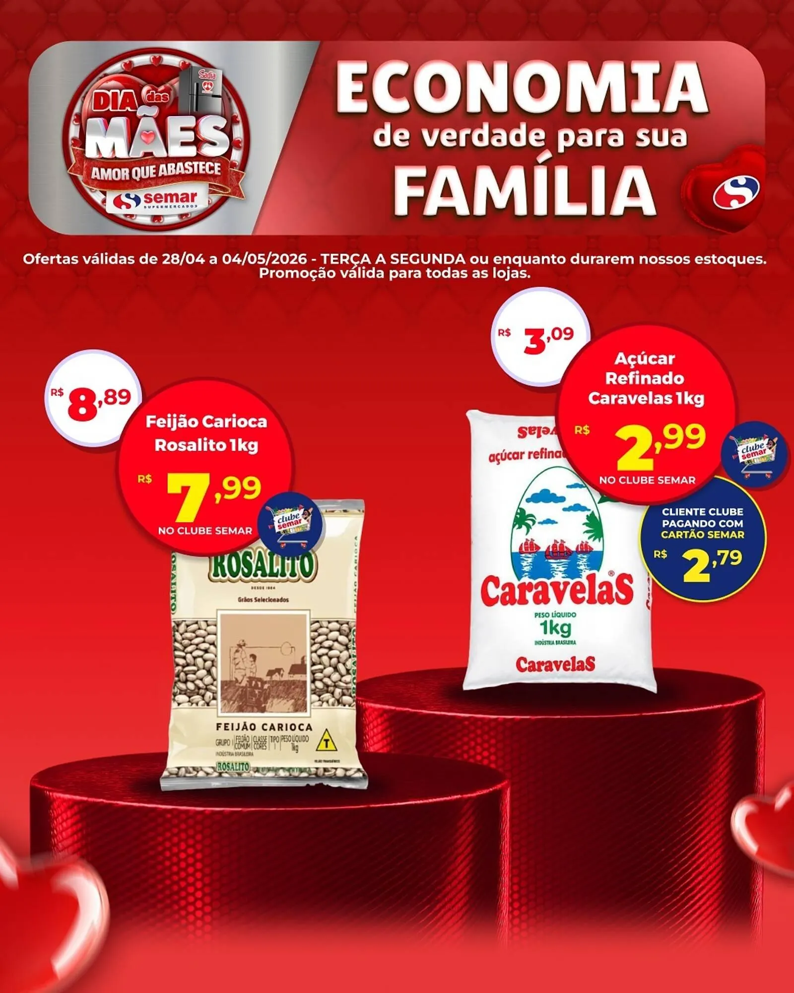 Encarte de Folheto Semar Supermercado 28 de abril até 4 de maio 2026 - Pagina 2