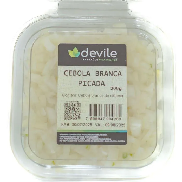 Cebola Branca Picada Devile 200g