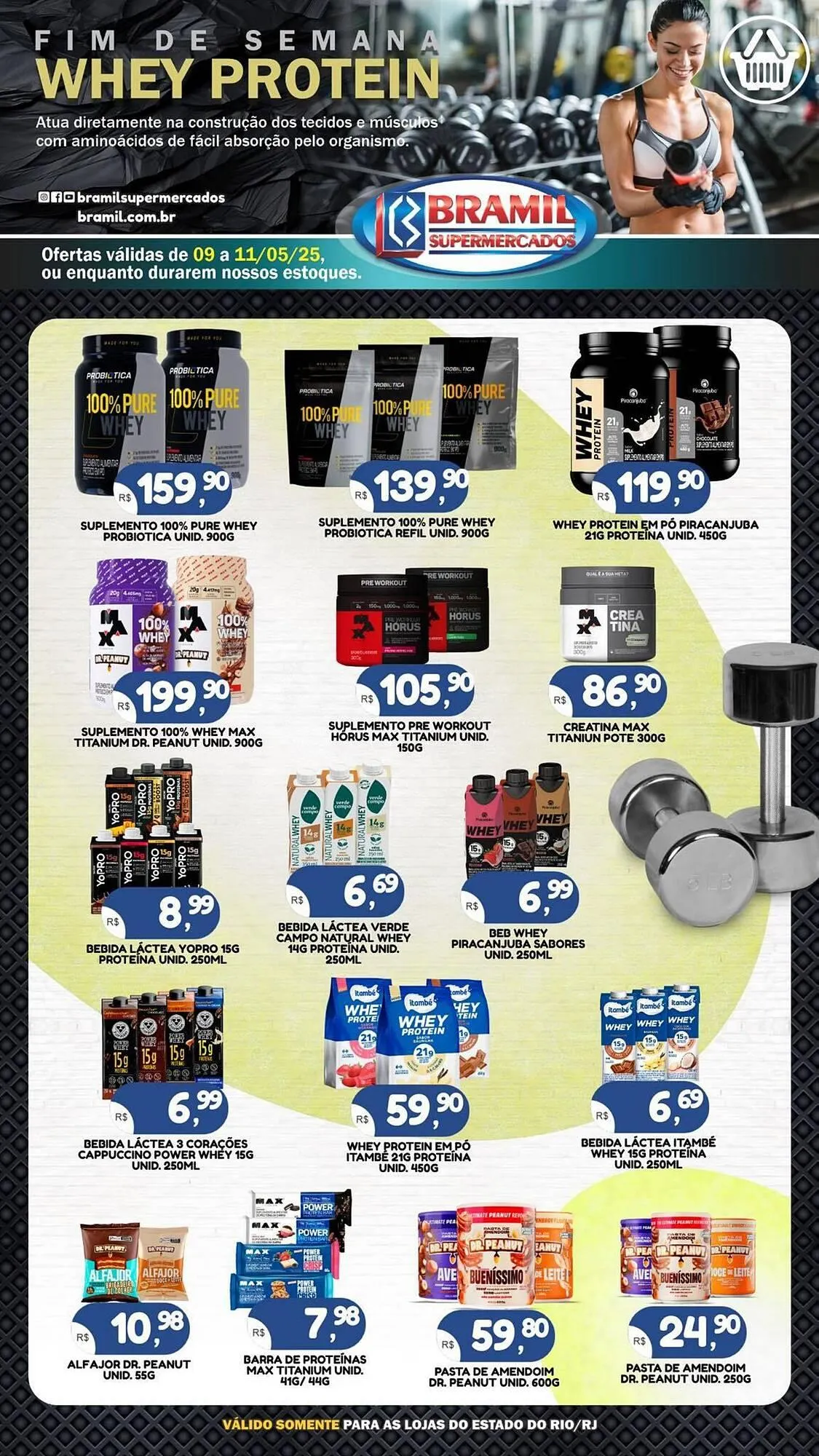 Encarte de Catálogo Bramil Supermercados 9 de maio até 11 de maio 2025 - Pagina 1