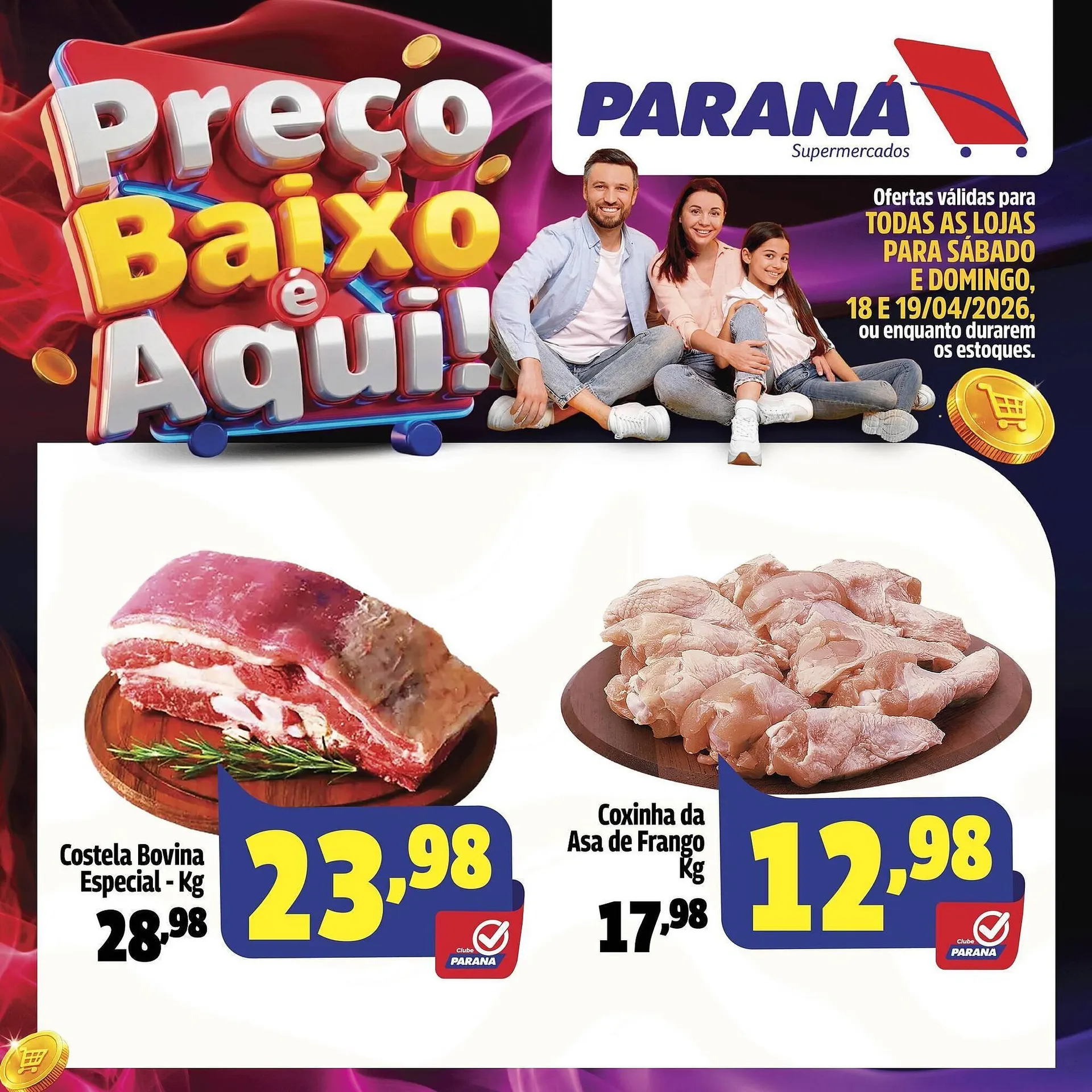 Encarte de Folheto Supermercado Paraná 18 de abril até 19 de abril 2026 - Pagina 4