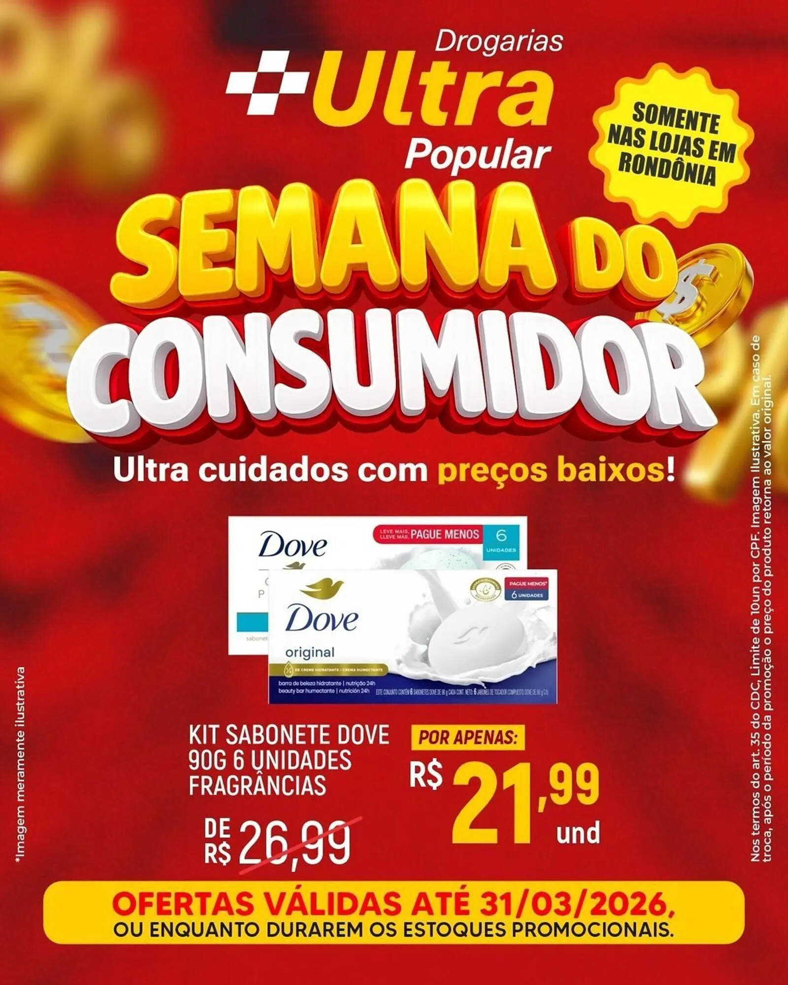 Encarte de Catálogo Drogarias Ultra Popular 11 de março até 31 de março 2026 - Pagina 6