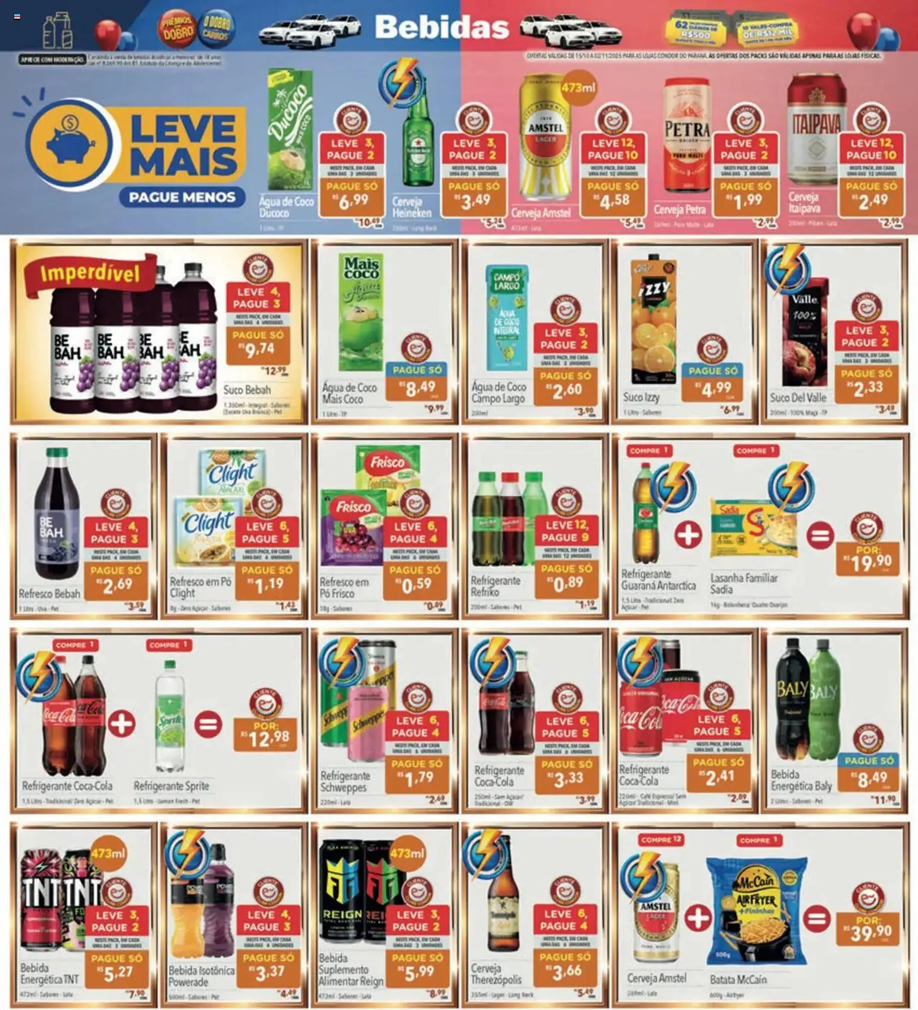 Encarte de Catálogo Supermercados Condor 15 de outubro até 3 de novembro 2025 - Pagina 22