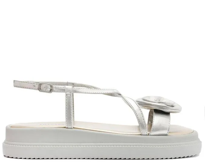 Papete Comfy Flor Prata