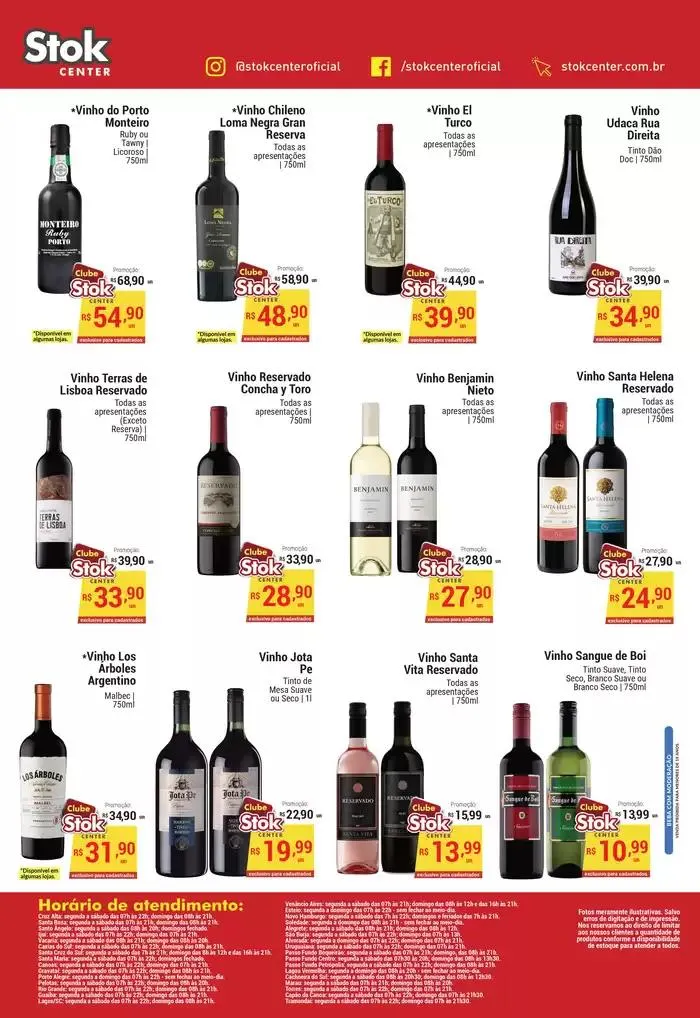 Encarte de Encarte Stok Center Vinhos E Espumantes 4 de novembro até 30 de novembro 2024 - Pagina 4