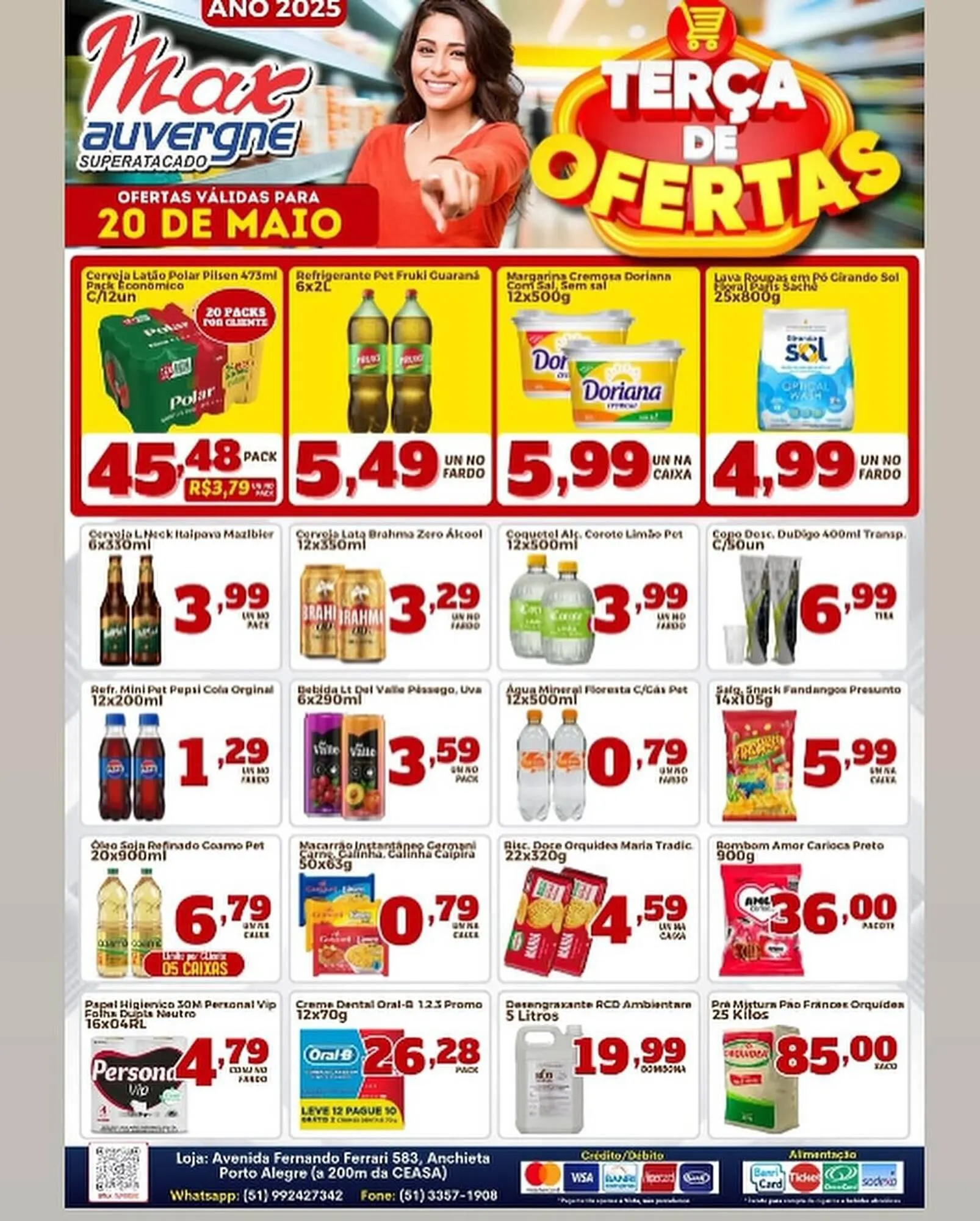 Encarte de Catálogo Max Auvergne Superatacado 20 de maio até 21 de maio 2025 - Pagina 2