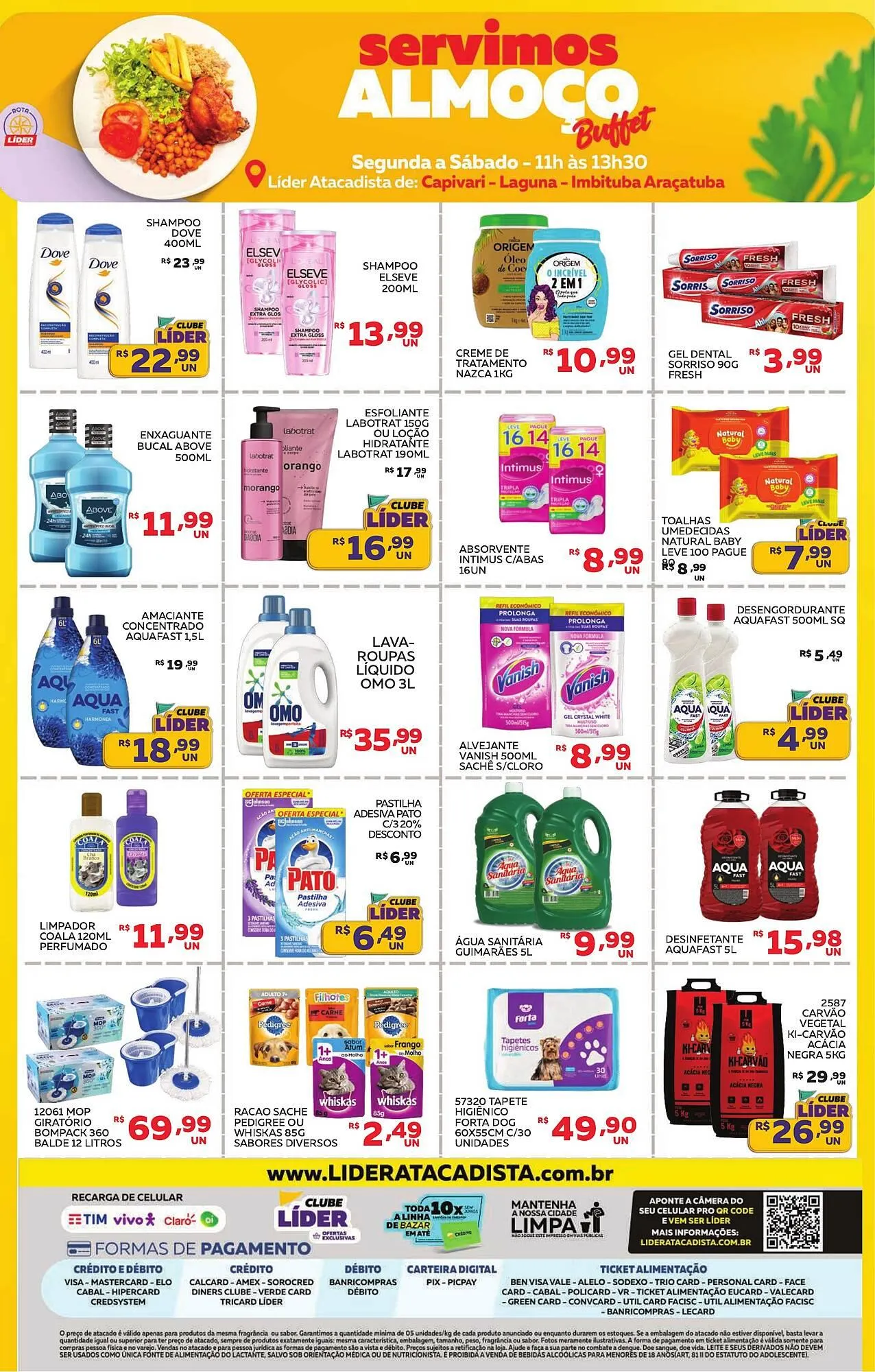 Encarte de Catálogo Lider Atacadista 7 de julho até 11 de julho 2025 - Pagina 4