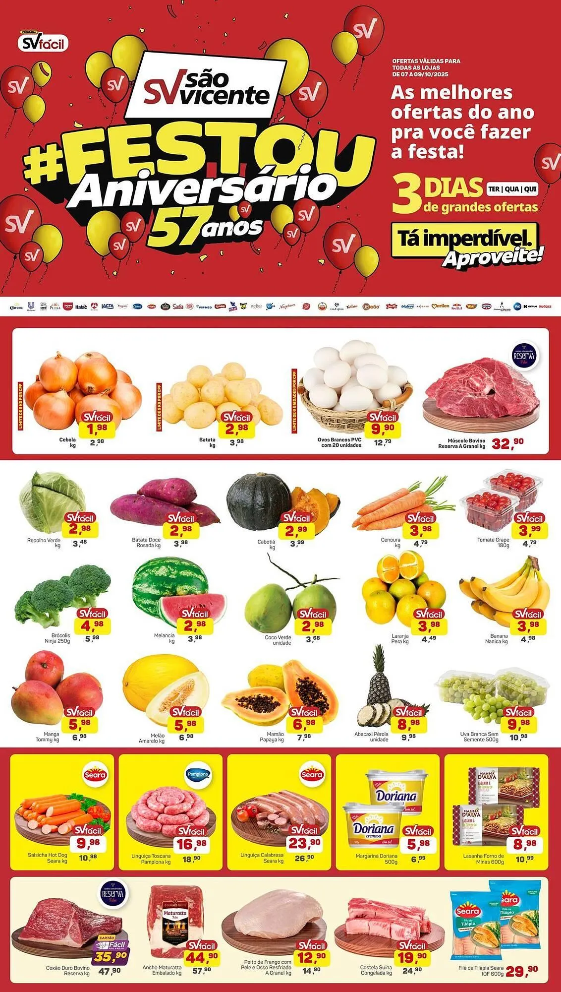 Catálogo Supermercados São Vicente - 1