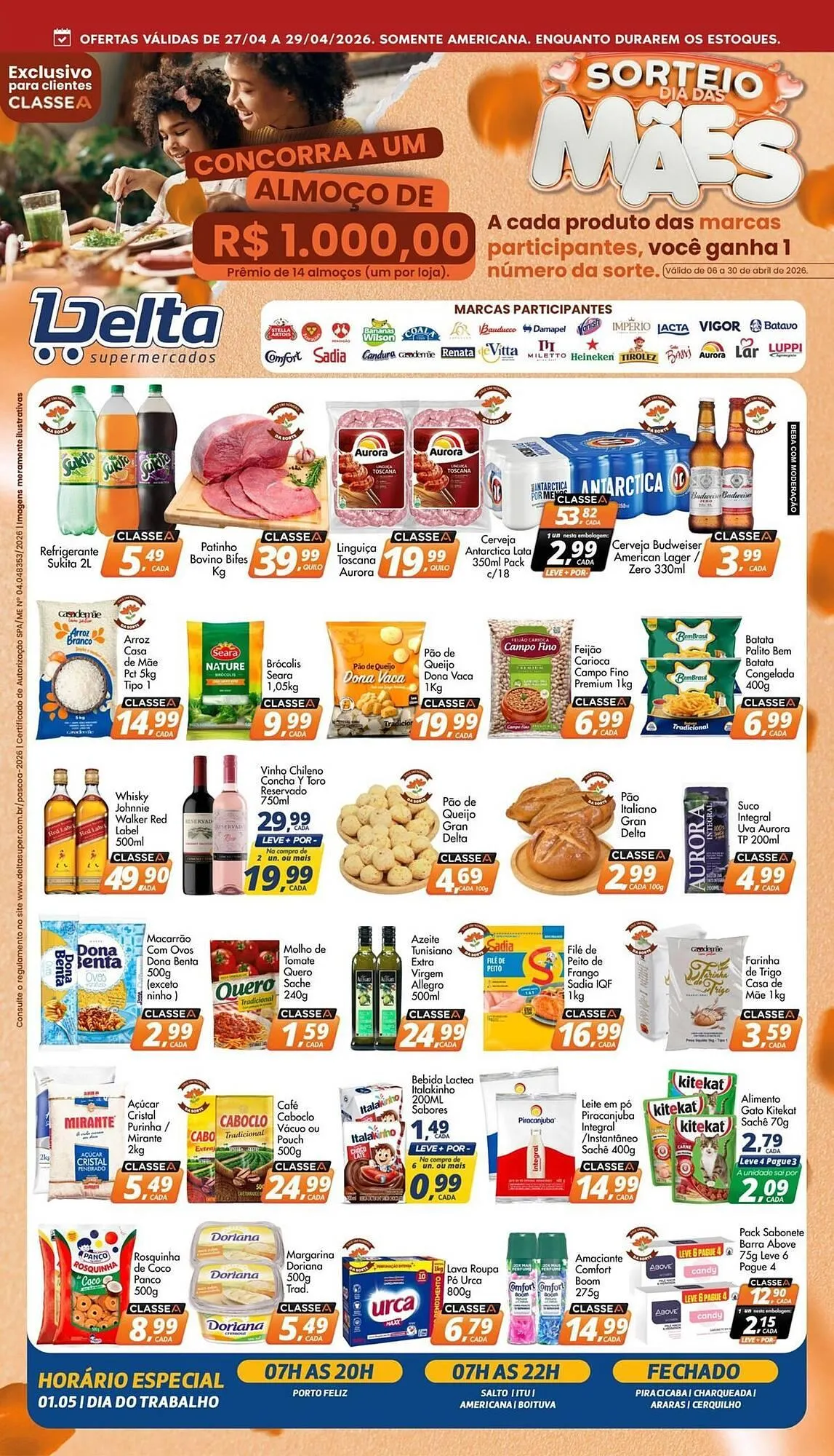 Encarte de Catálogo Delta Supermercados 27 de abril até 29 de abril 2026 - Pagina 2