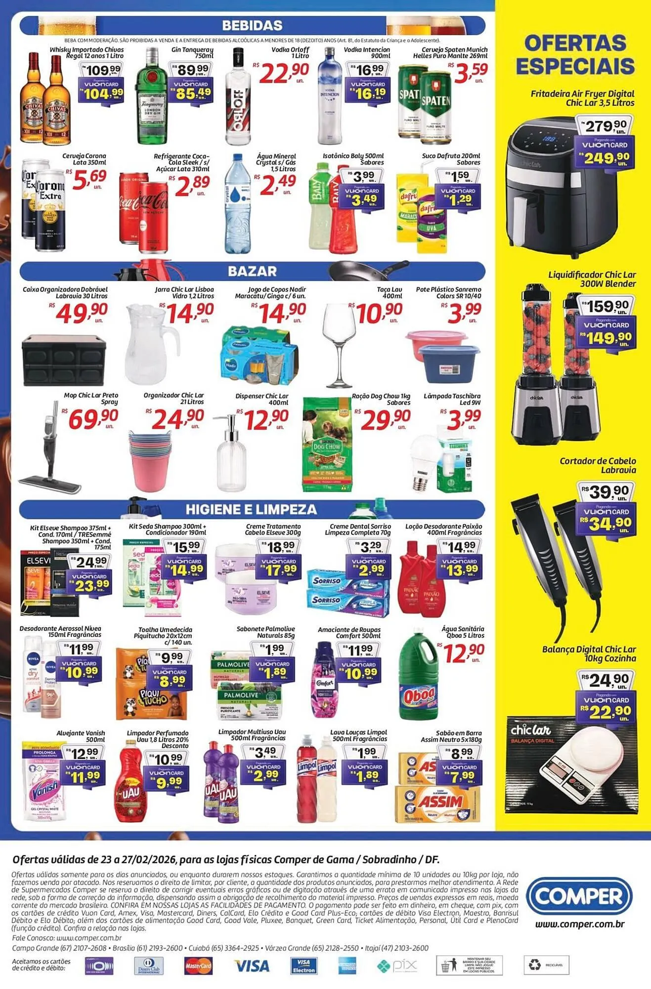 Encarte de Folheto Comper 23 de fevereiro até 27 de fevereiro 2026 - Pagina 4