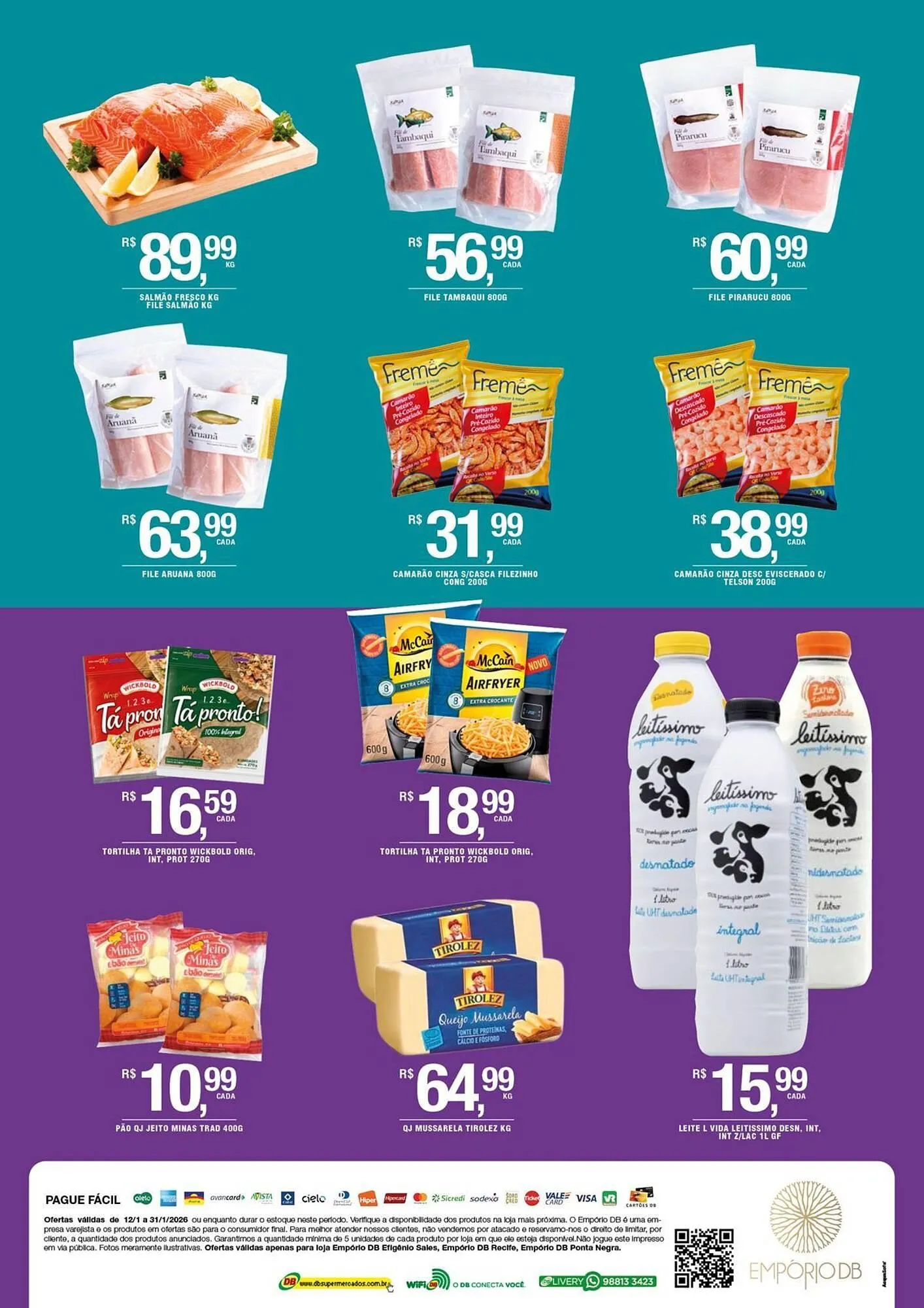 Encarte de Catálogo DB Supermercados 12 de janeiro até 31 de janeiro 2026 - Pagina 4