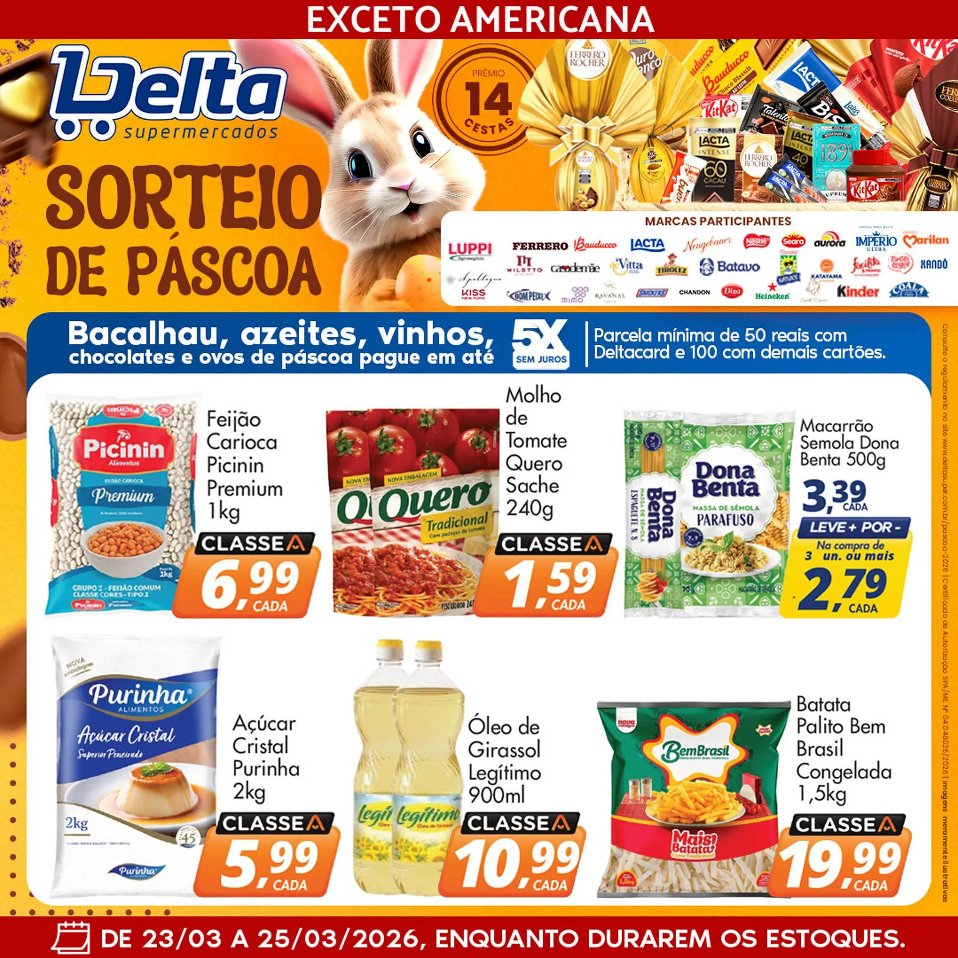 Encarte de Catálogo Delta Supermercados 23 de março até 25 de março 2026 - Pagina 5