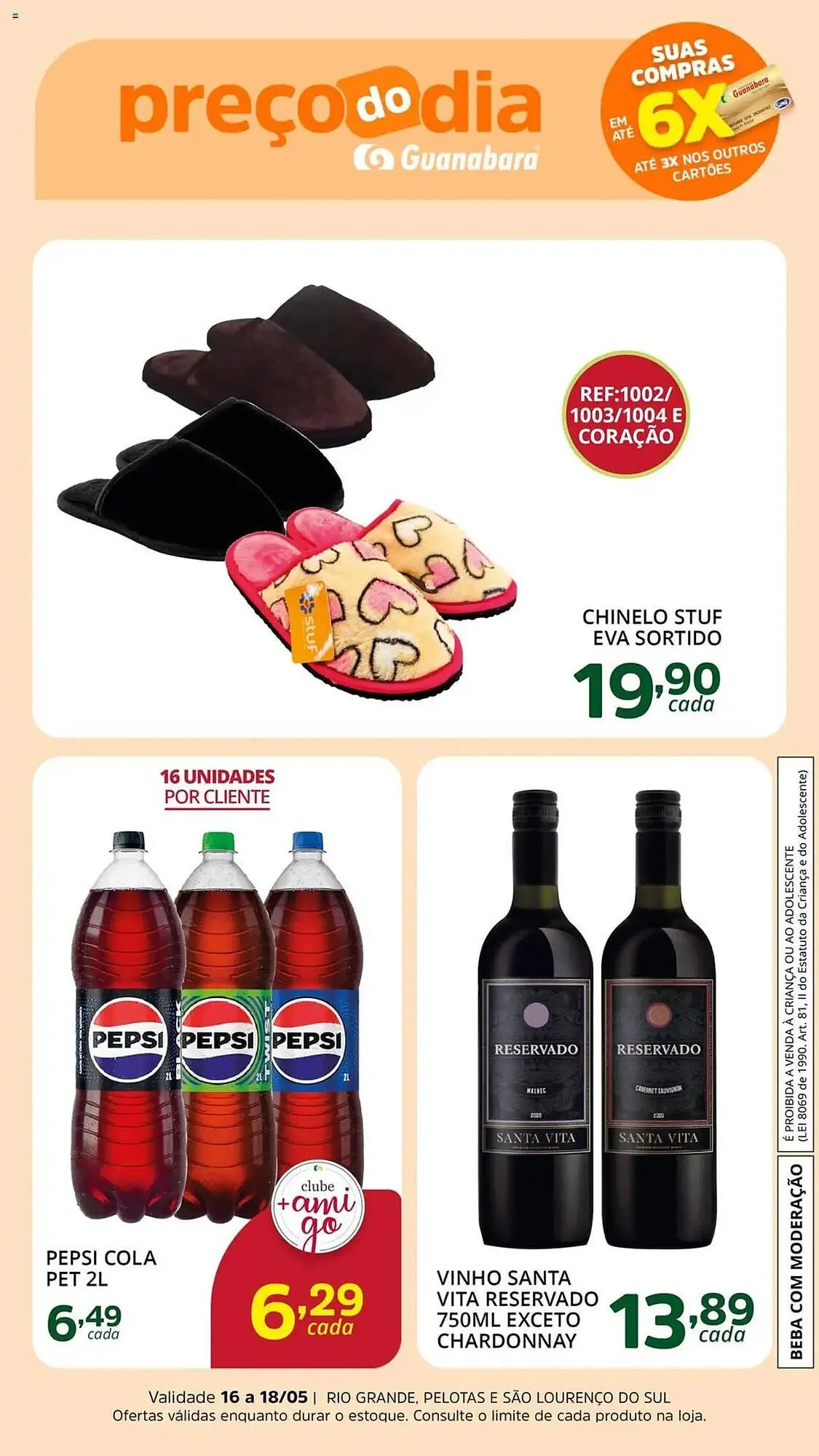 Encarte de Catálogo Supermercados Guanabara 16 de maio até 19 de maio 2025 - Pagina 5