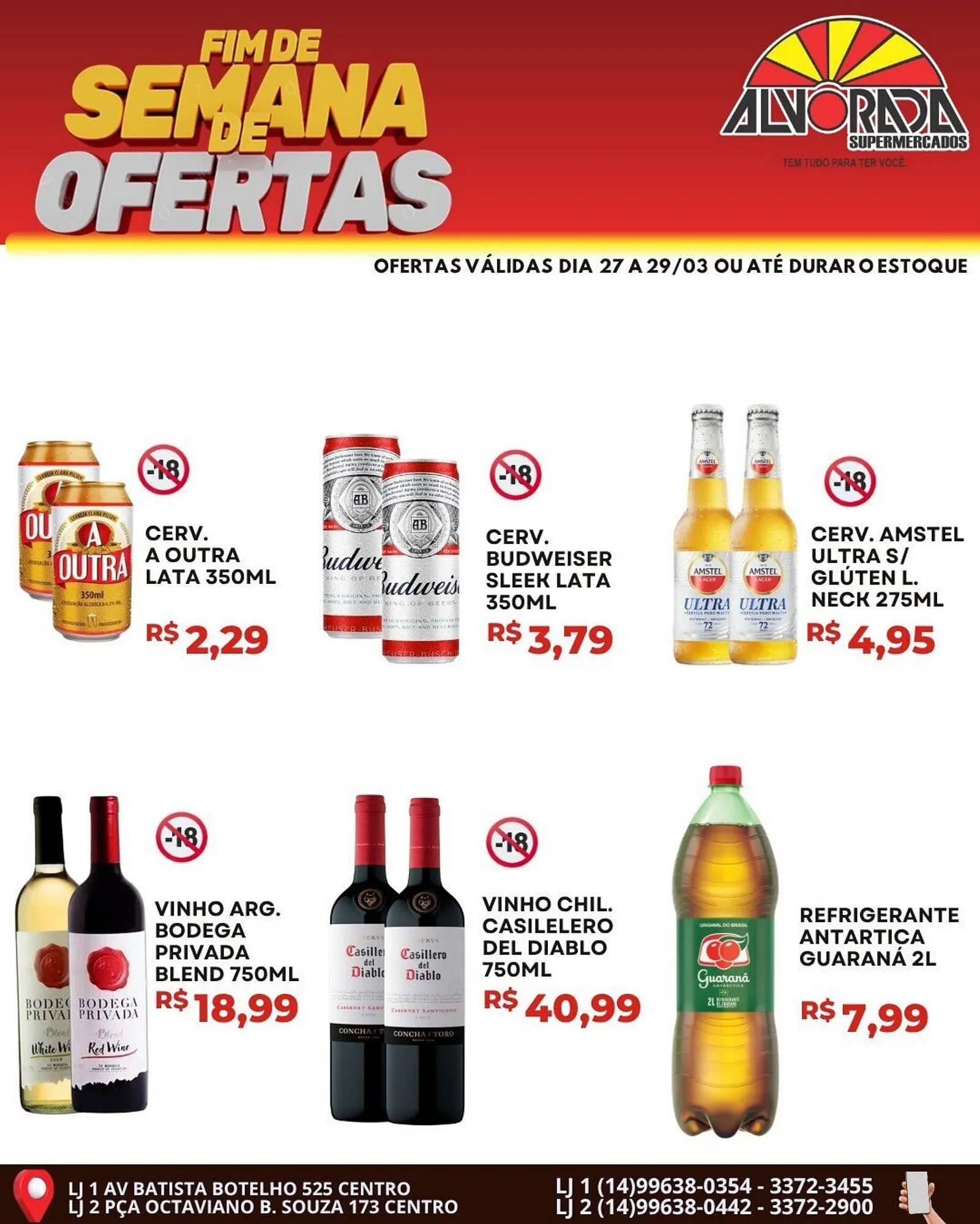 Encarte de Catálogo Alvorada Supermercados 27 de março até 29 de março 2026 - Pagina 2