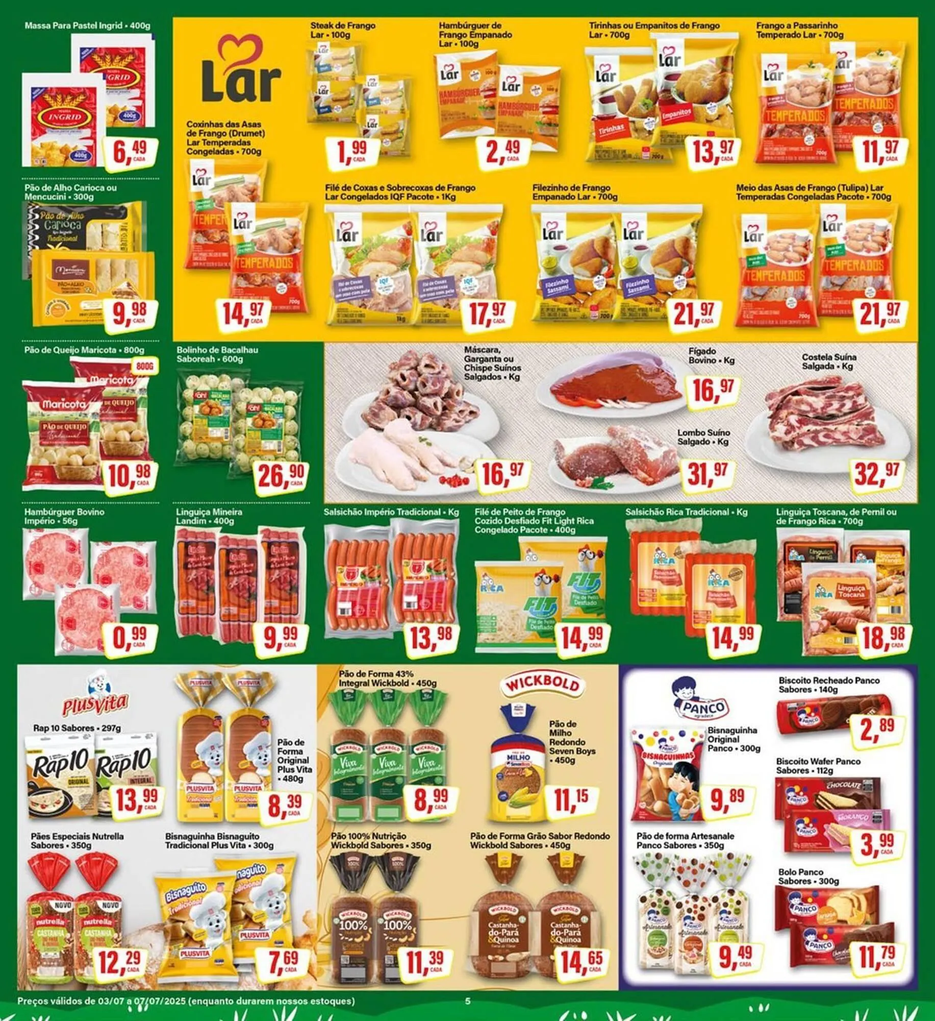Encarte de Catálogo Rede Supermarket 3 de julho até 7 de julho 2025 - Pagina 5