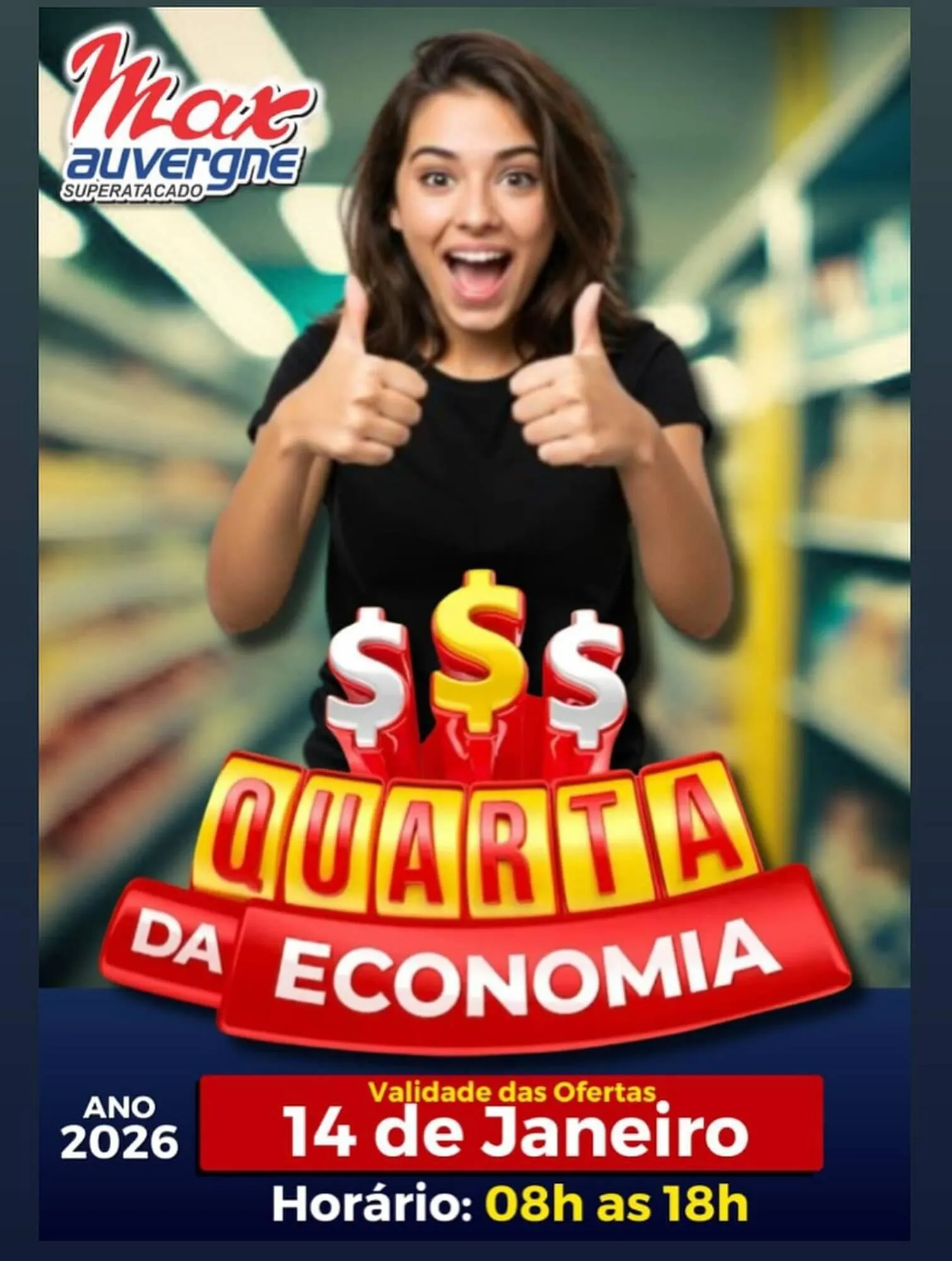 Encarte de Catálogo Max Auvergne Superatacado 14 de janeiro até 14 de janeiro 2026 - Pagina 1