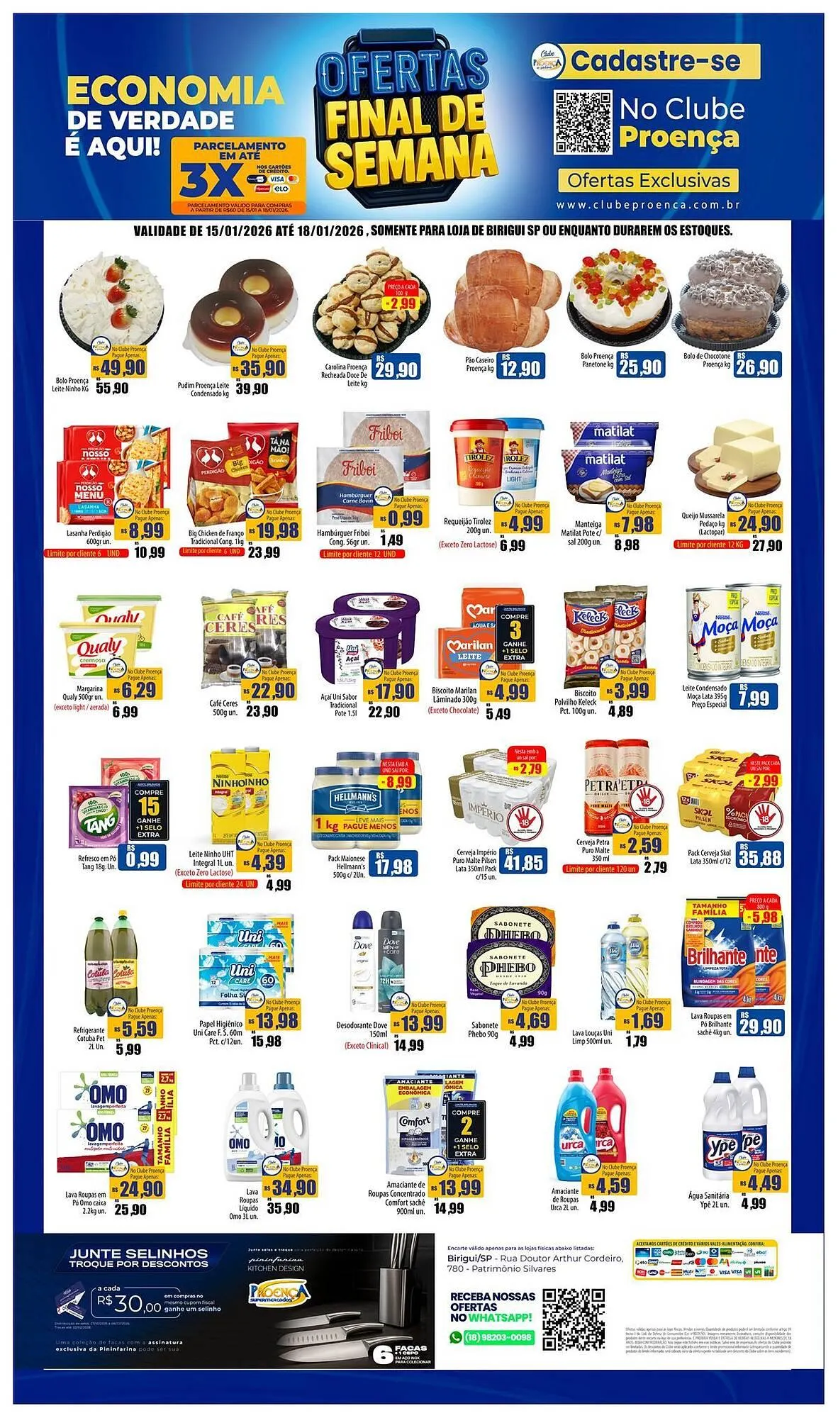 Encarte de Catálogo Proença Supermercados 15 de janeiro até 18 de janeiro 2026 - Pagina 2