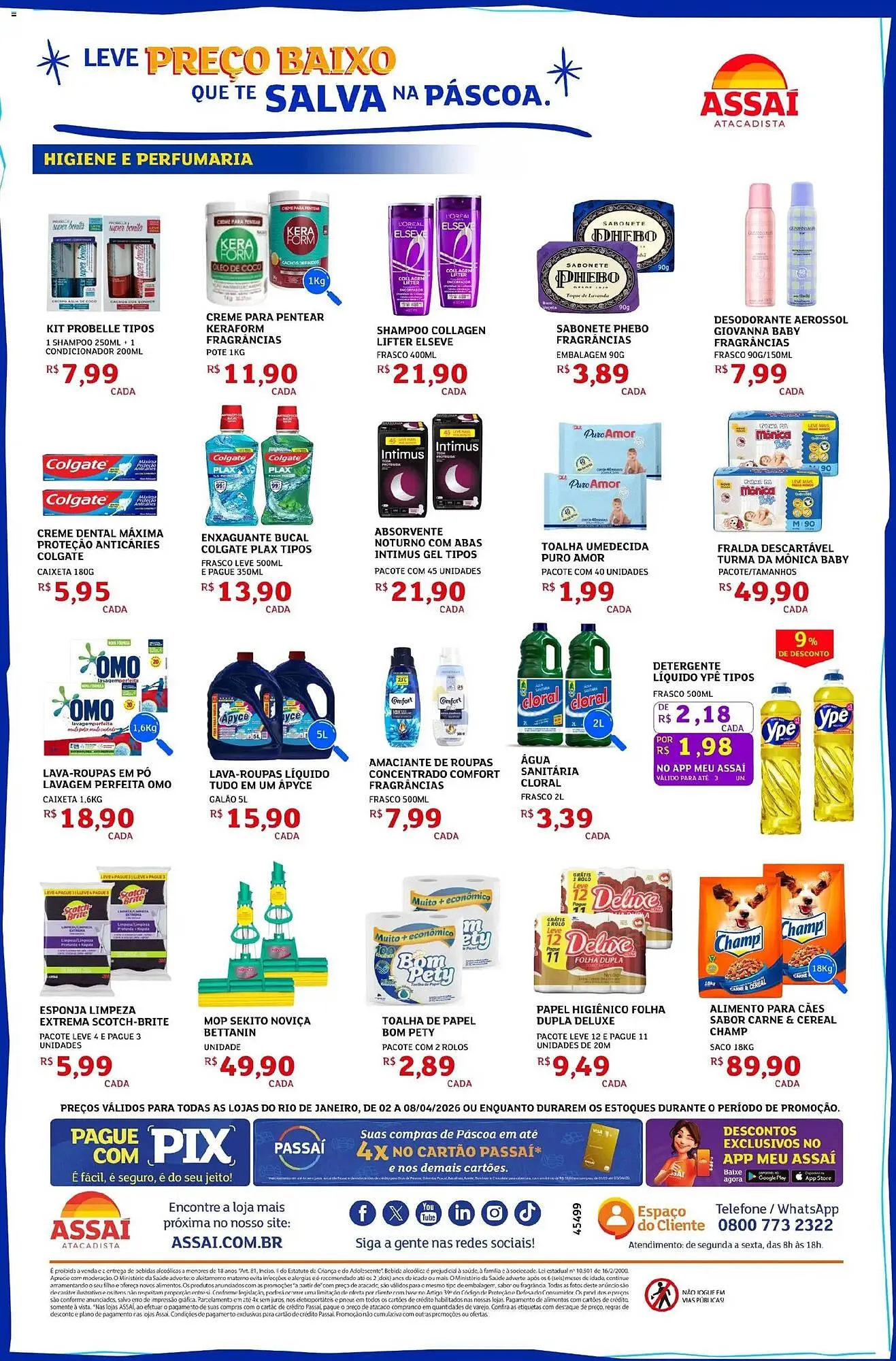 Encarte de Encarte Assaí Atacadista 2 de abril até 8 de abril 2026 - Pagina 4