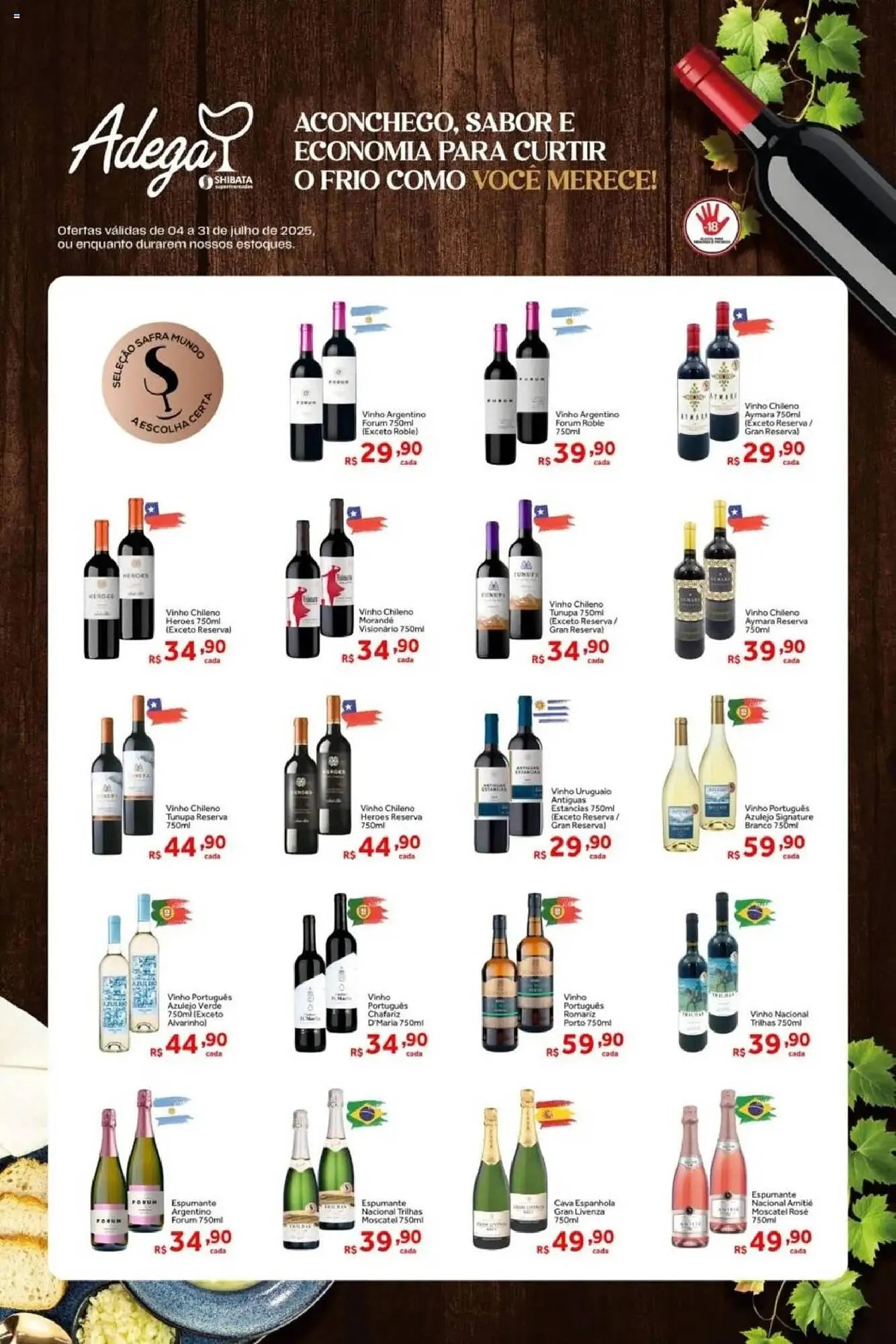 Encarte de Catálogo Shibata Supermercados 4 de julho até 31 de julho 2025 - Pagina 4