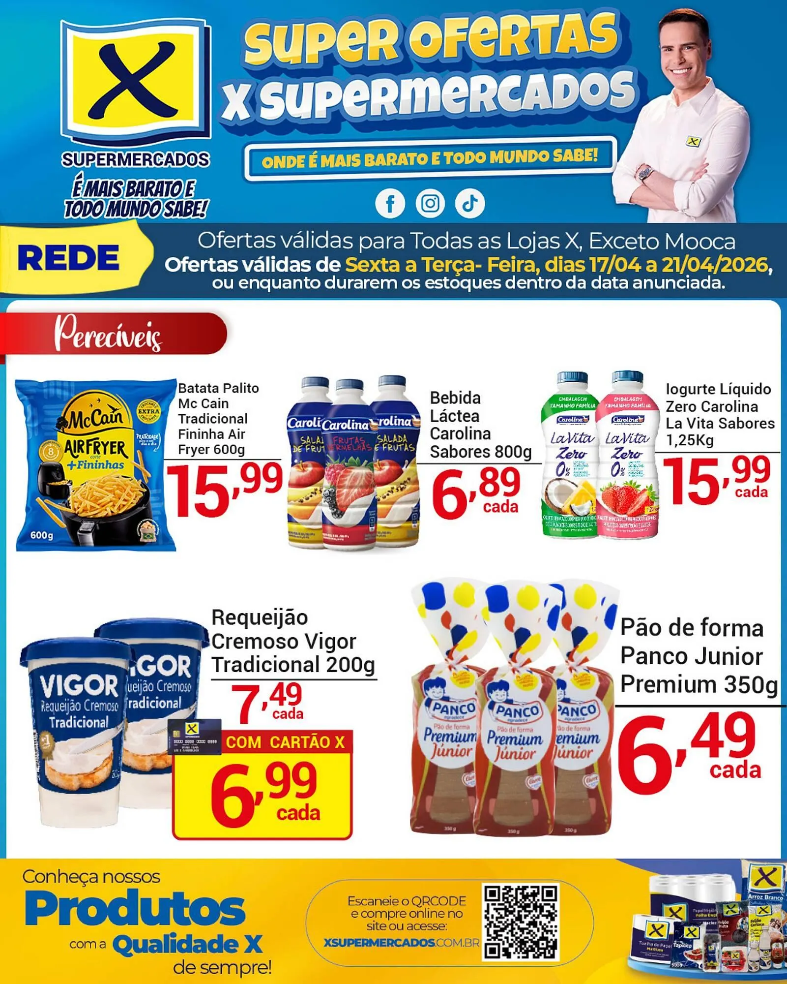Encarte de Folheto X Supermercados 17 de abril até 21 de abril 2026 - Pagina 2