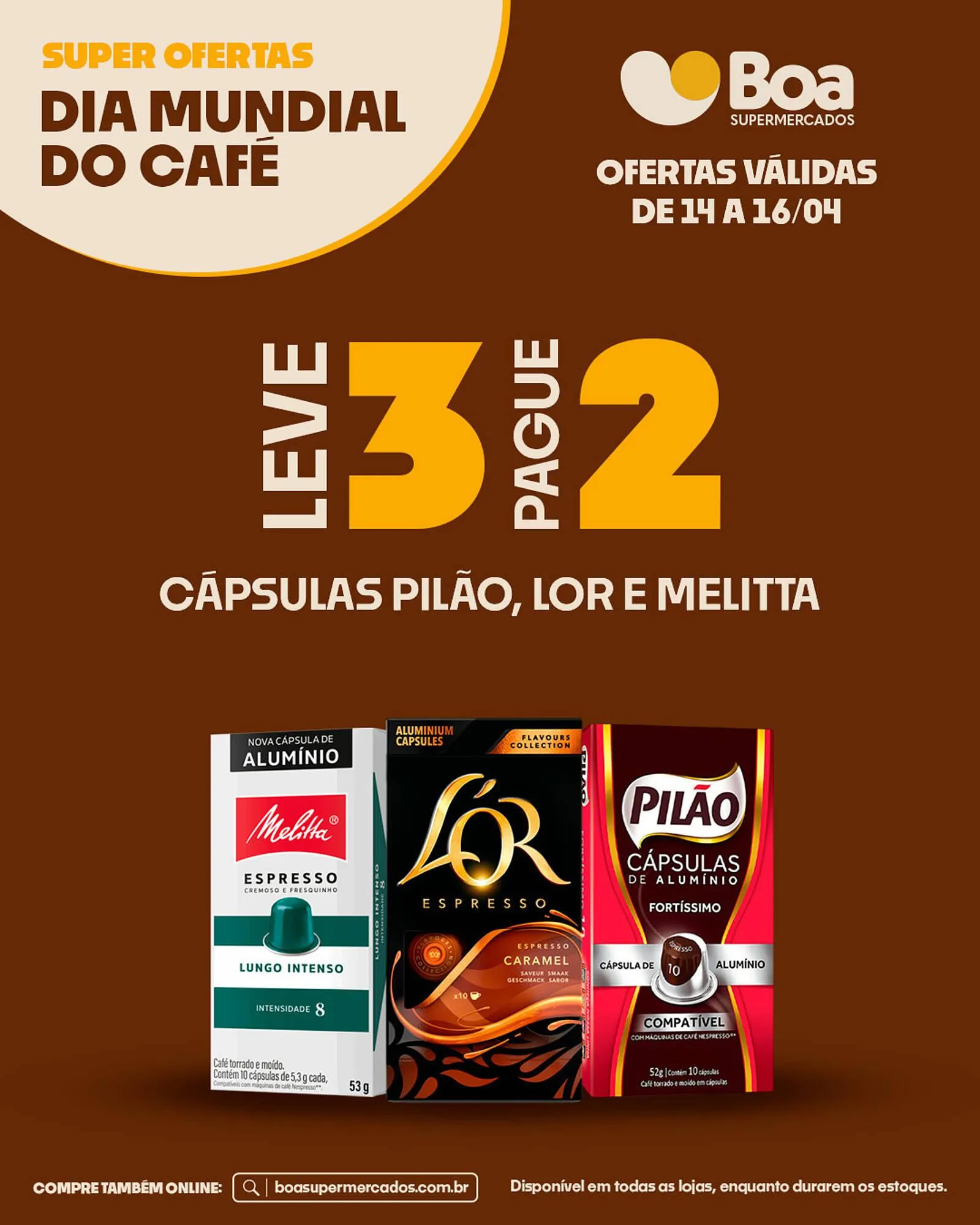 Encarte de Tabloide Boa Supermercados 14 de abril até 16 de abril 2026 - Pagina 3