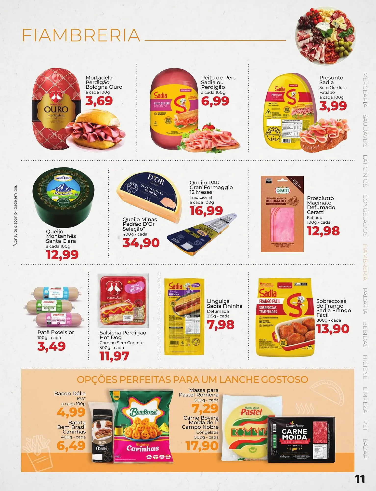 Encarte de Catálogo Supermercados Andreazza 16 de julho até 19 de julho 2025 - Pagina 11