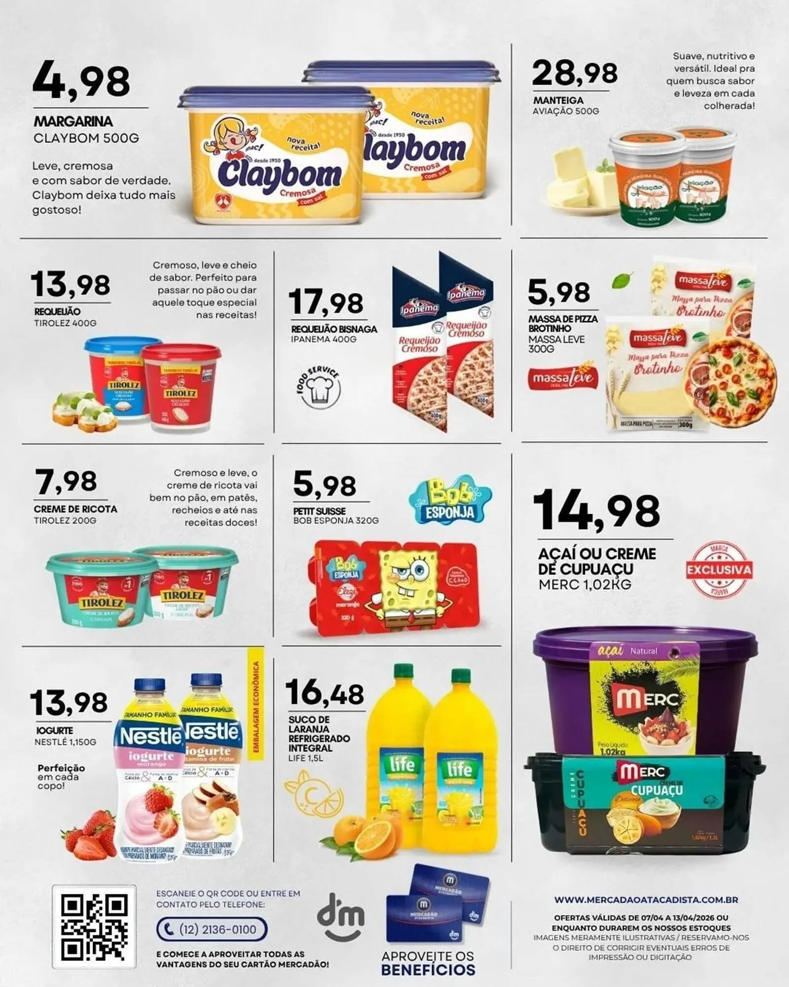 Encarte de Folheto Mercadão Atacadista 13 de abril até 17 de abril 2026 - Pagina 12