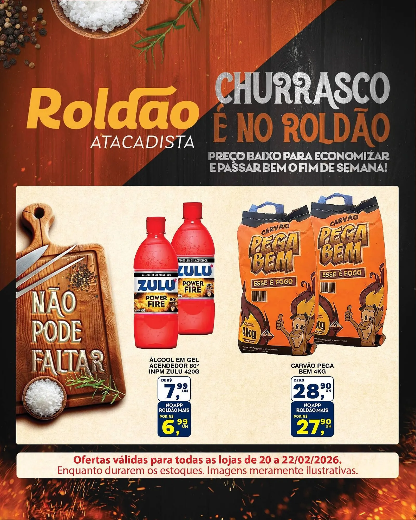 Encarte de Folheto Roldão 20 de fevereiro até 22 de fevereiro 2026 - Pagina 3