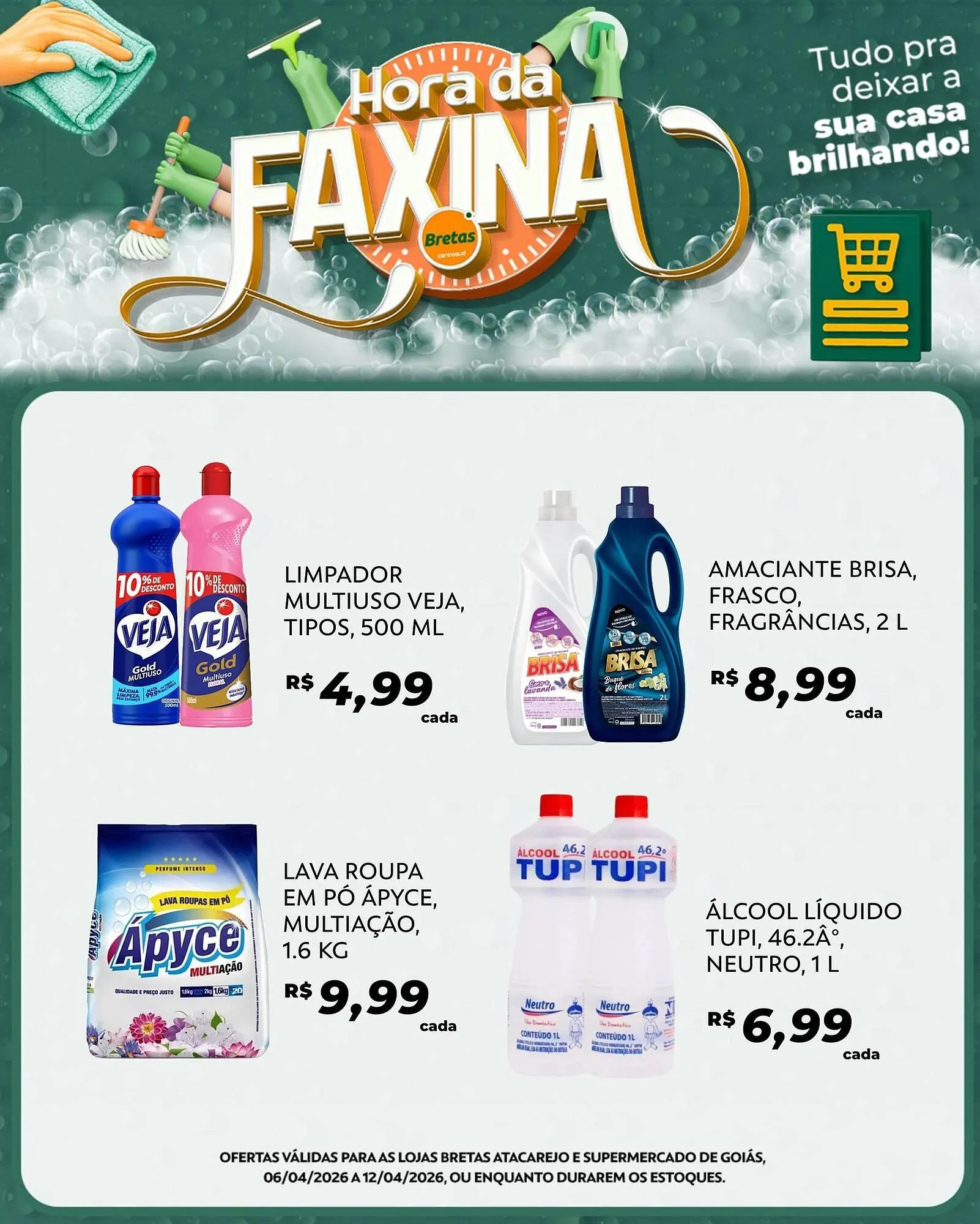 Encarte de Catálogo Supermercados Bretas 7 de abril até 12 de abril 2026 - Pagina 3