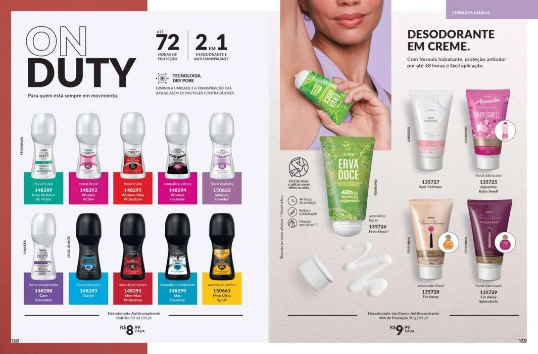 Encarte de Avon Cosméticos  22 de agosto até 22 de setembro 2024 - Pagina 67