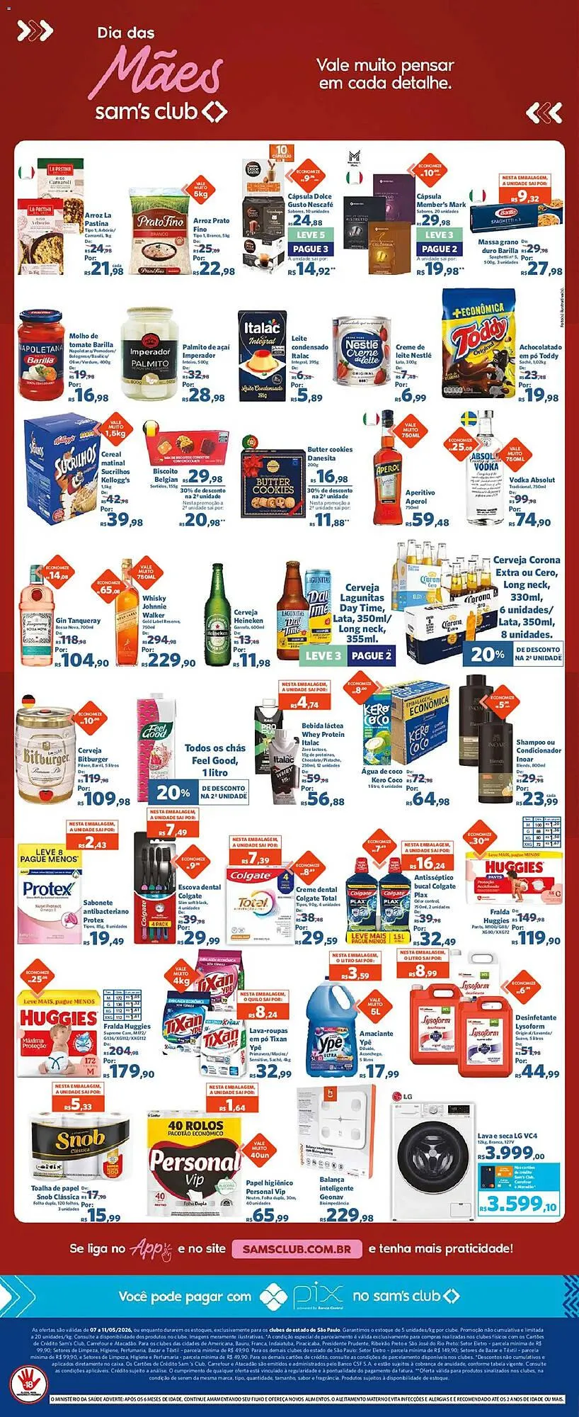 Encarte de Folheto Sam's Club 7 de maio até 11 de maio 2026 - Pagina 2
