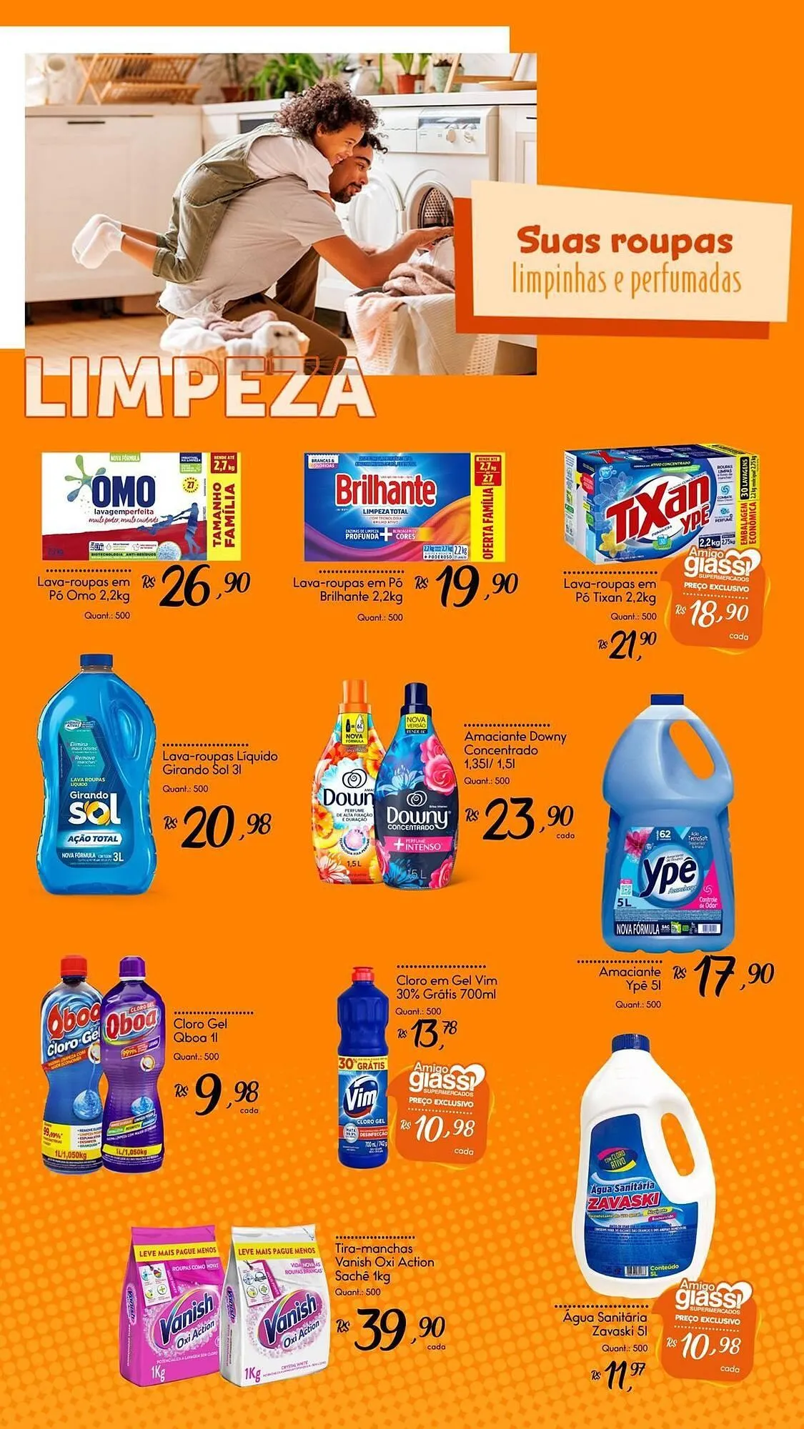 Encarte de Encarte Giassi Supermercados 8 de maio até 21 de maio 2026 - Pagina 25