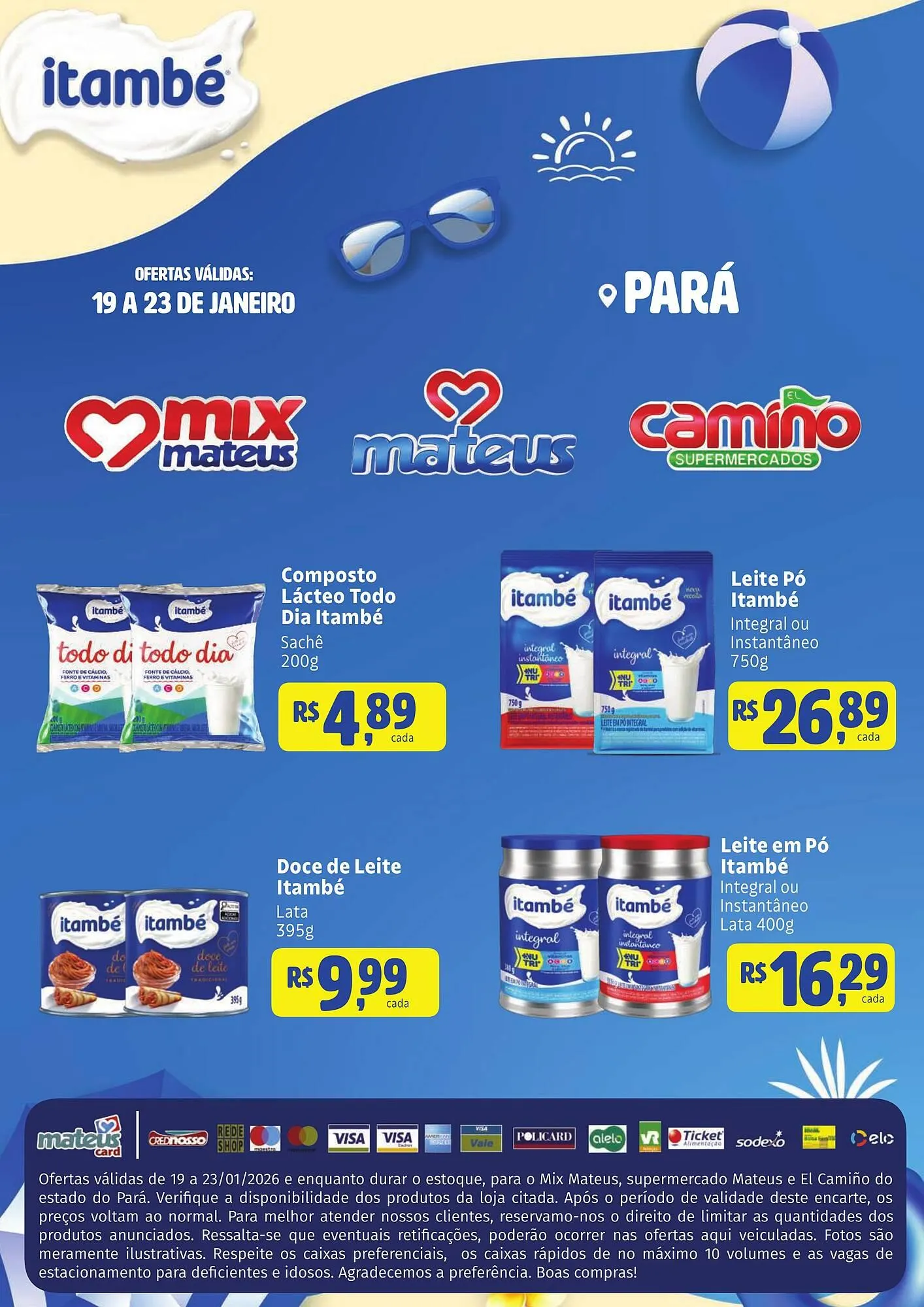 Encarte de Catálogo Camiño supermercados 19 de janeiro até 23 de janeiro 2026 - Pagina 1