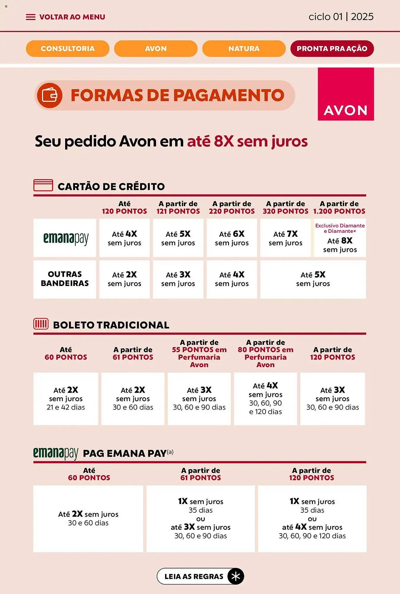 Encarte de Catálogo Avon 1 de janeiro até 31 de janeiro 2026 - Pagina 46