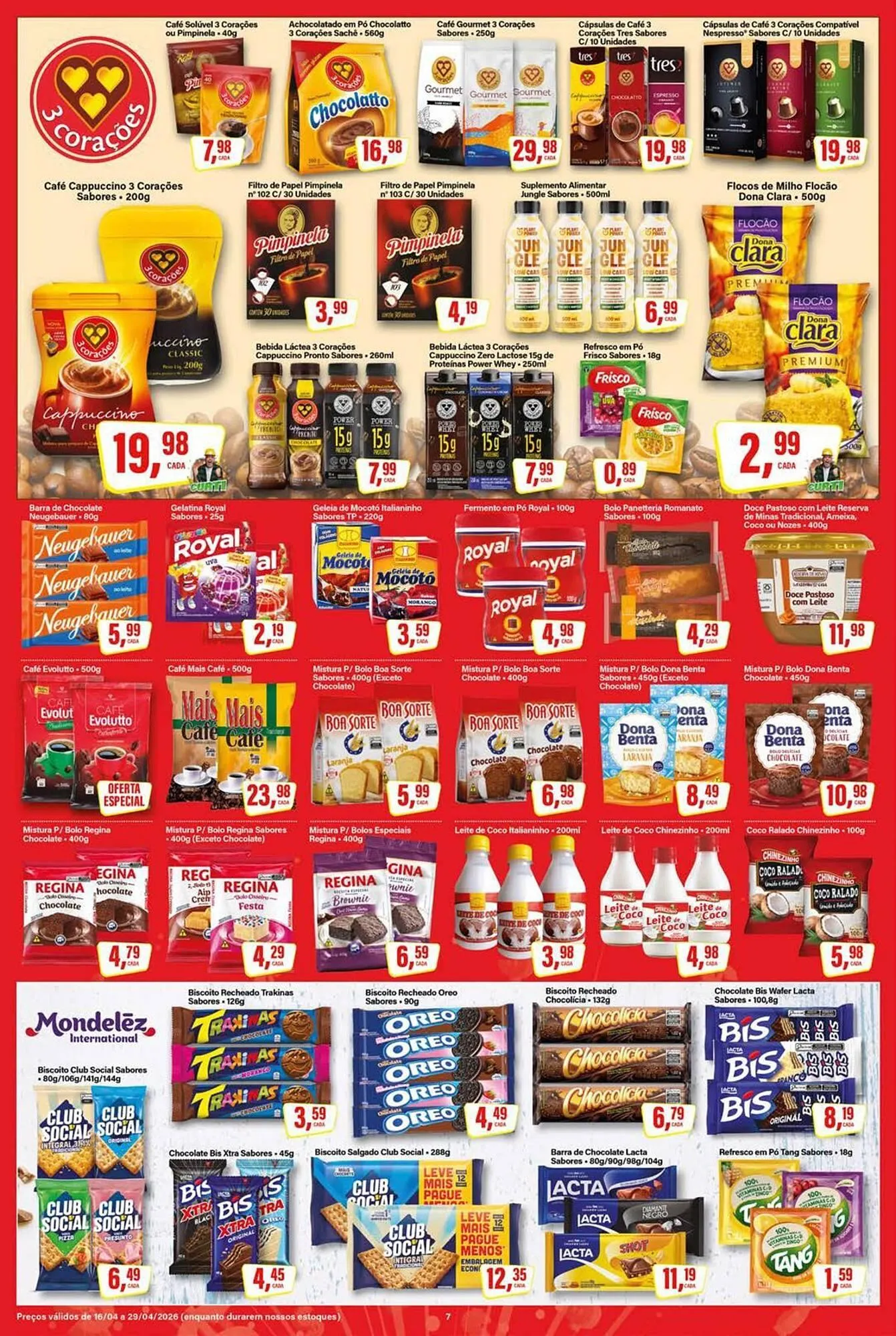 Encarte de Encarte Rede Supermarket 16 de abril até 29 de abril 2026 - Pagina 7