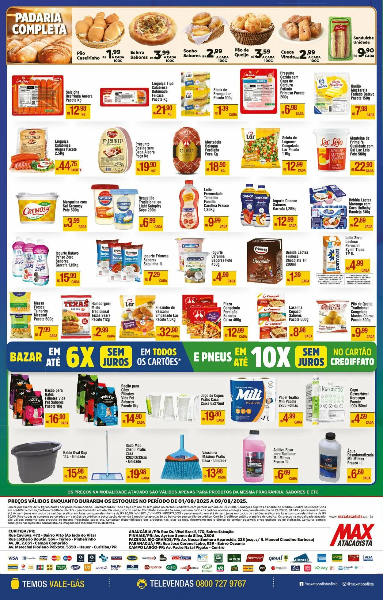 Encarte de Max Atacadista - Araucária 4 de agosto até 9 de agosto 2025 - Pagina 4