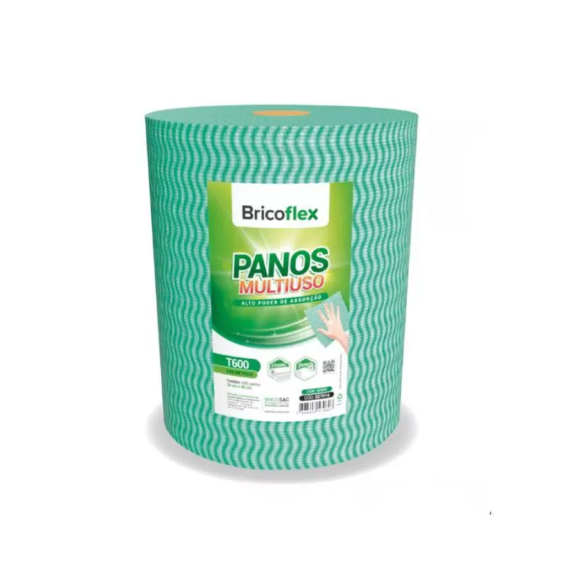 Pano Multiuso 28x240m Verde 600 Un - Bricoflex