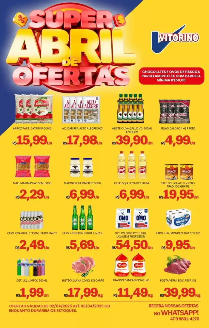 Encarte Supermercado Vitorino - 1