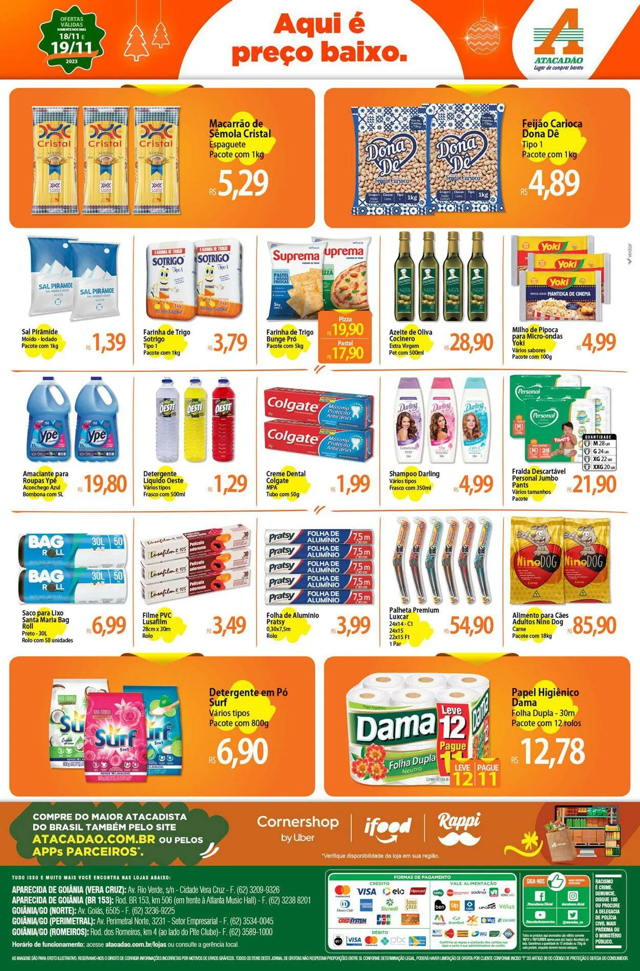 Encarte de Atacadão - GO - Aparecida de Goiânia e Goiânia 18 de novembro até 19 de novembro 2023 - Pagina 2