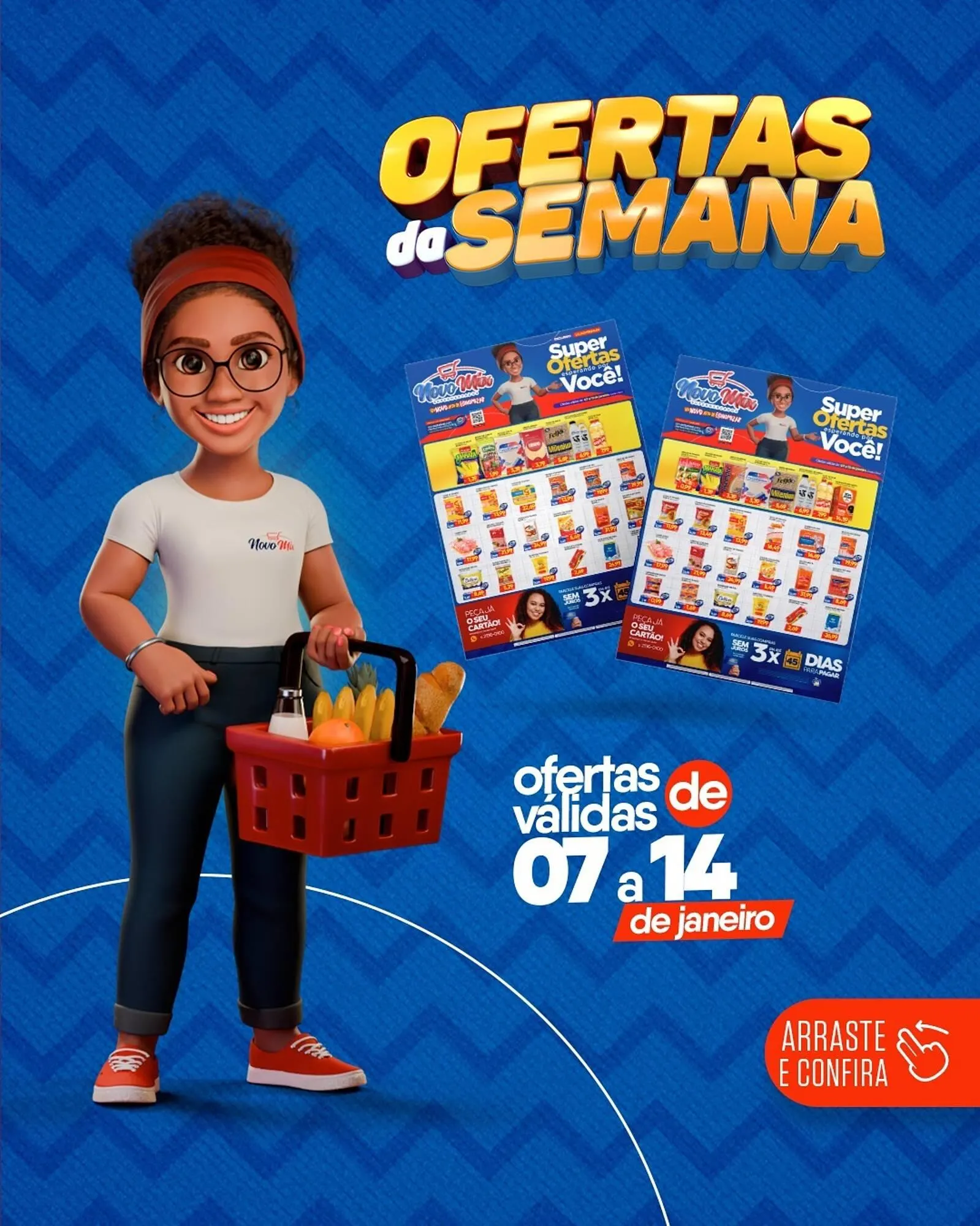 Encarte de Encarte Novo Mix 7 de janeiro até 14 de janeiro 2026 - Pagina 1