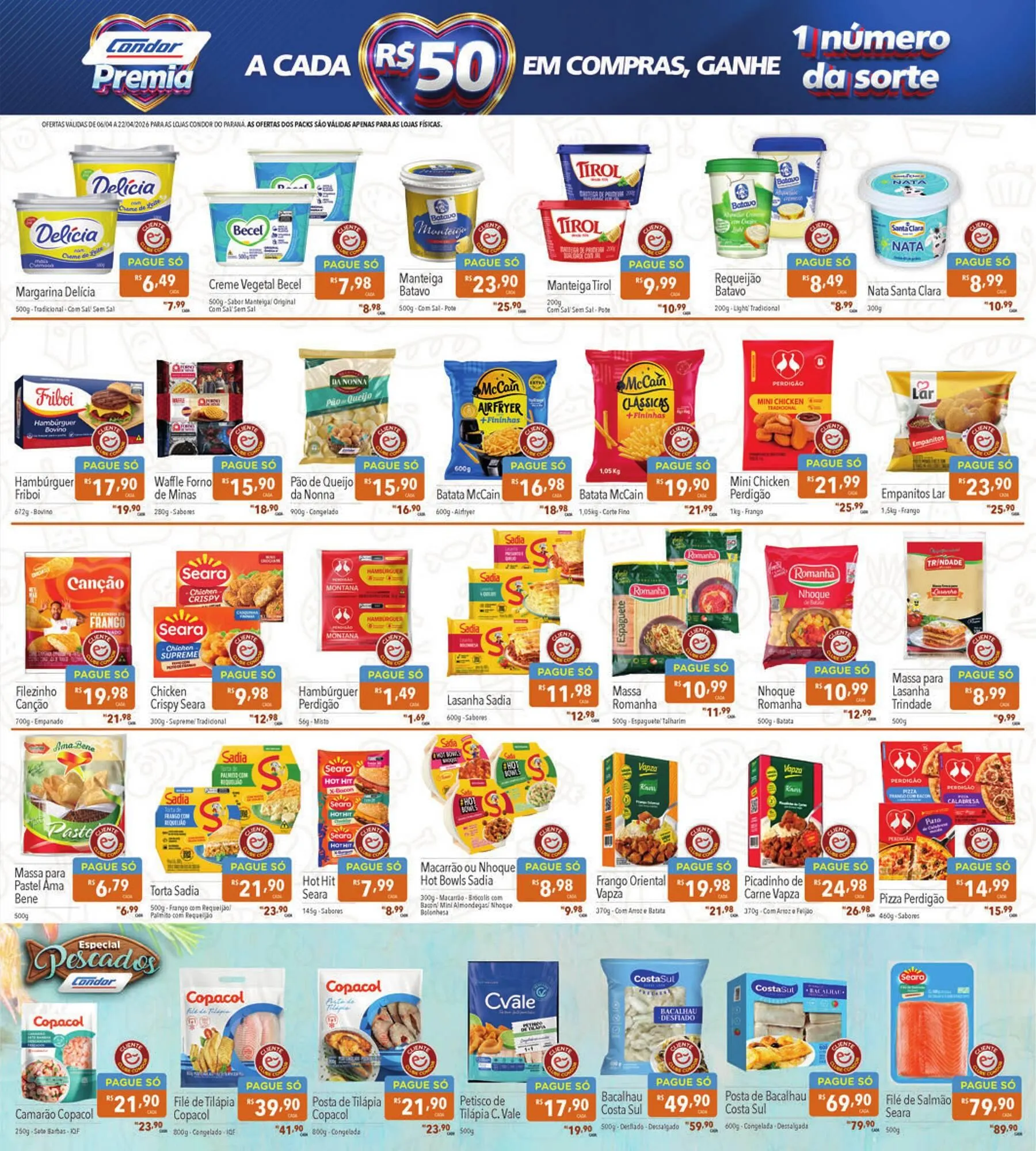 Encarte de Catálogo Supermercados Condor 6 de abril até 22 de abril 2026 - Pagina 13