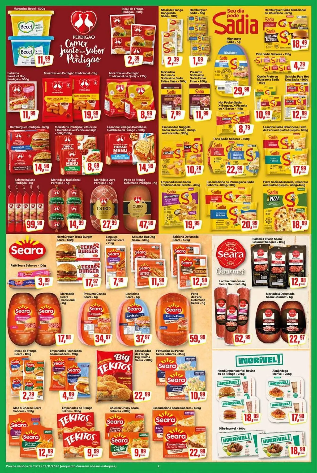 Encarte de Encarte Rede Supermarket 11 de novembro até 11 de dezembro 2025 - Pagina 2