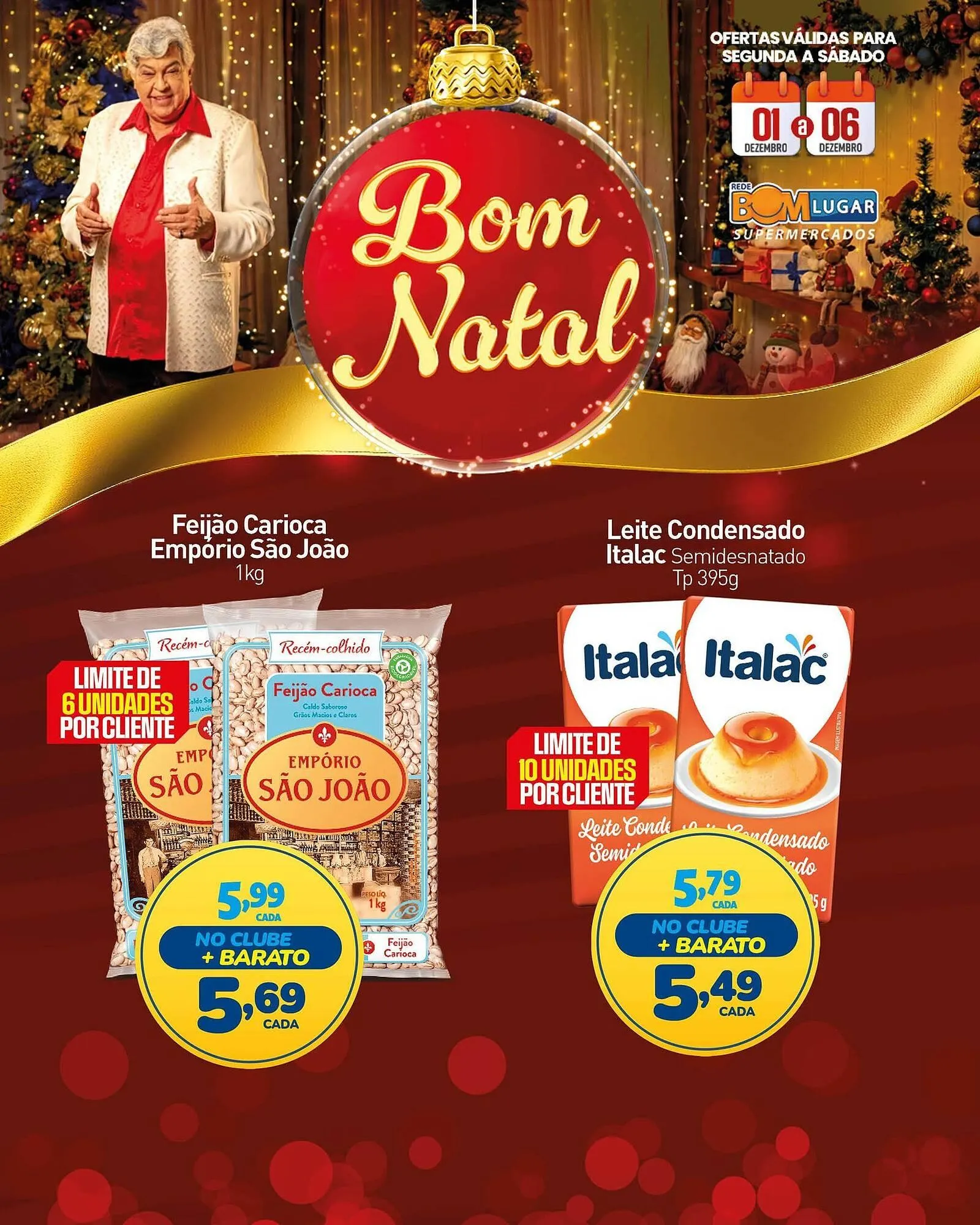 Encarte de Folheto Rede Bom Lugar 1 de dezembro até 6 de dezembro 2025 - Pagina 3